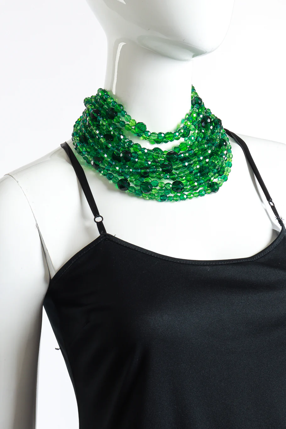 13 Strand Cluster Bead Necklace - Image 2