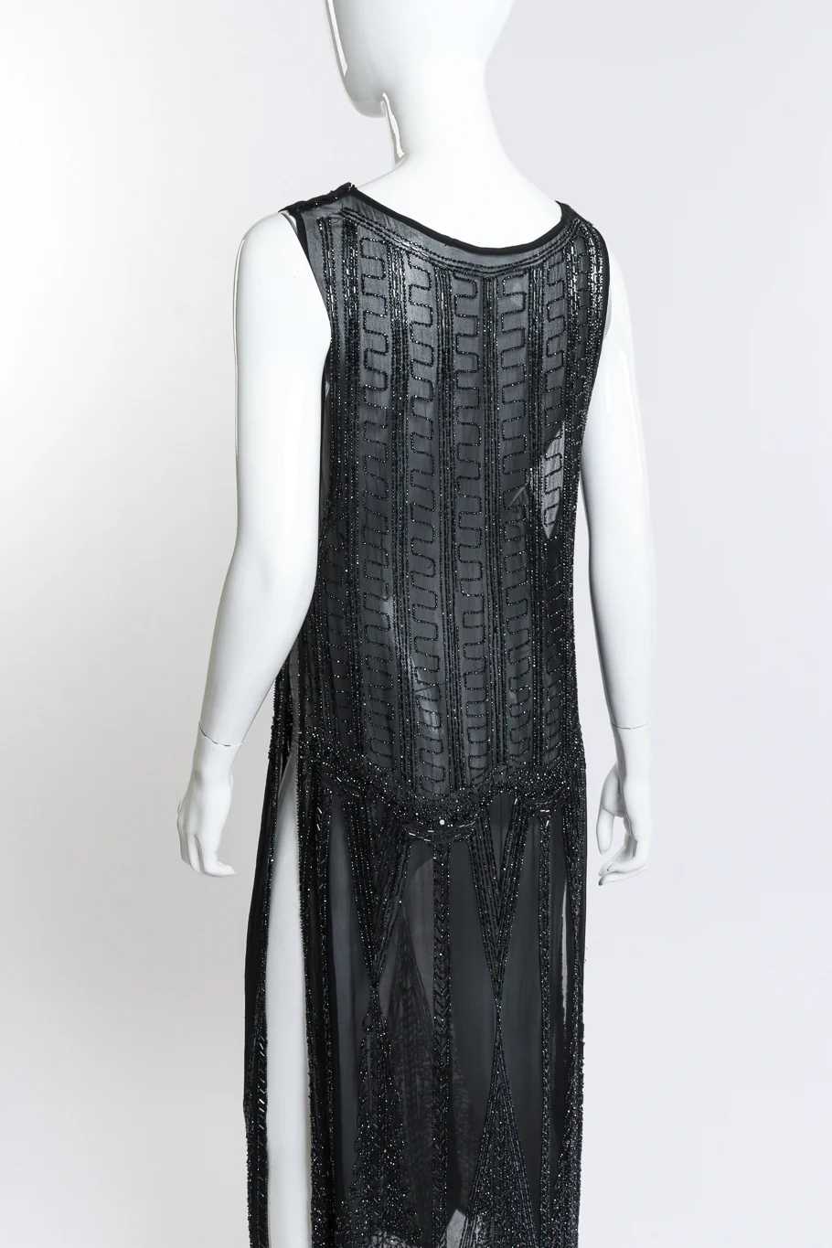 1920's Beaded Flapper Dress - Image 3