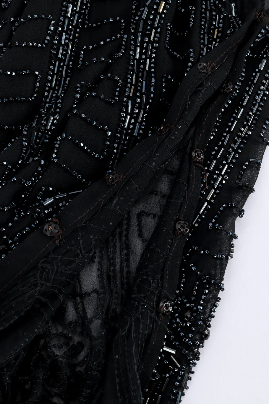 1920's Beaded Flapper Dress - Image 6