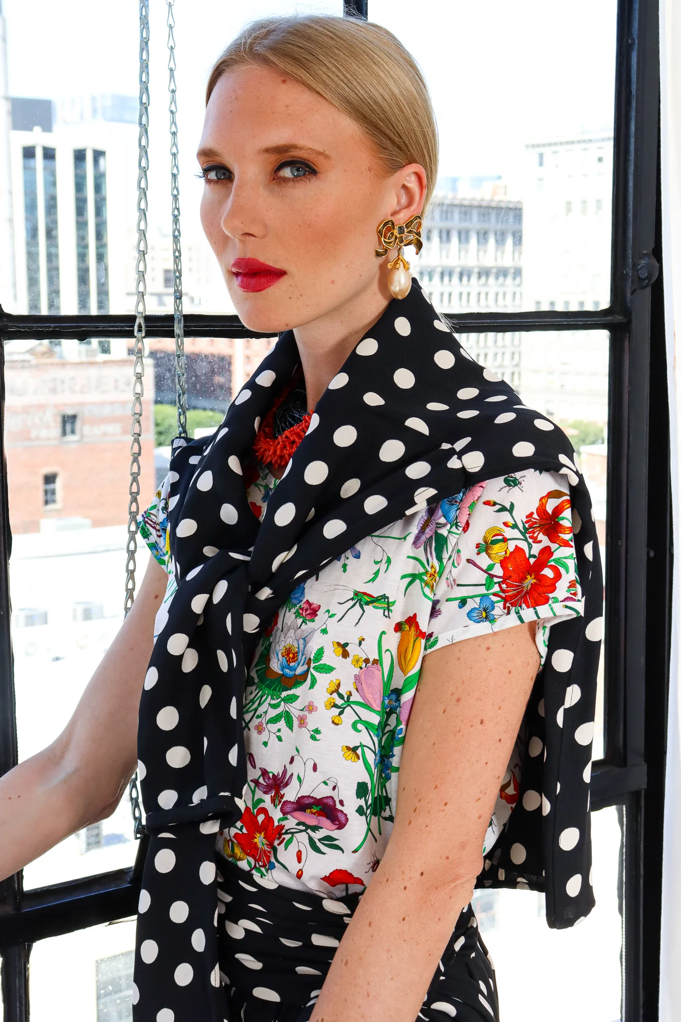 1980s Flora Top - Image 2