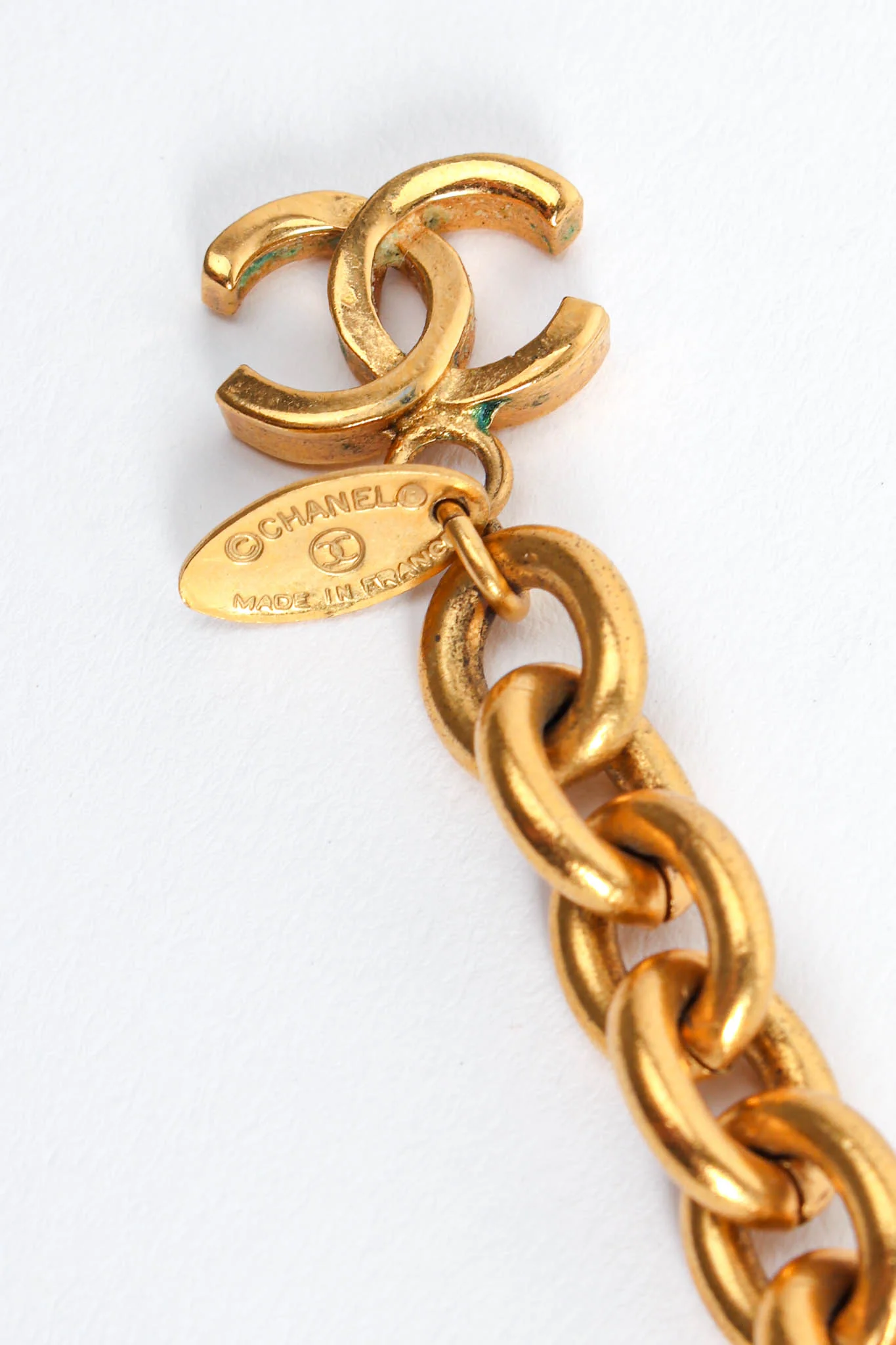 1980s Coin Pearl Charm Bracelet - Image 8