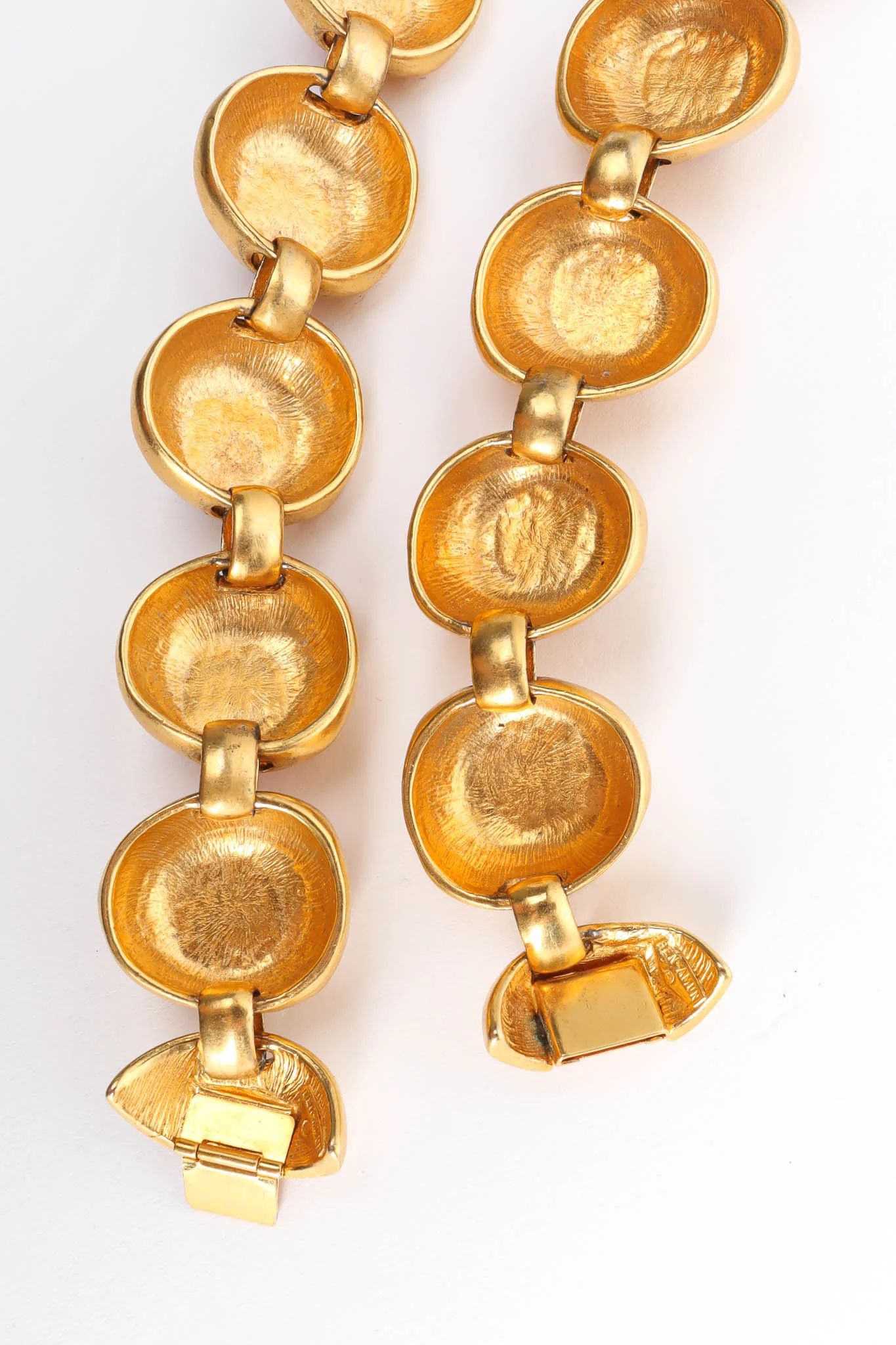 1980s Rock Rhinestone Necklace - Image 7