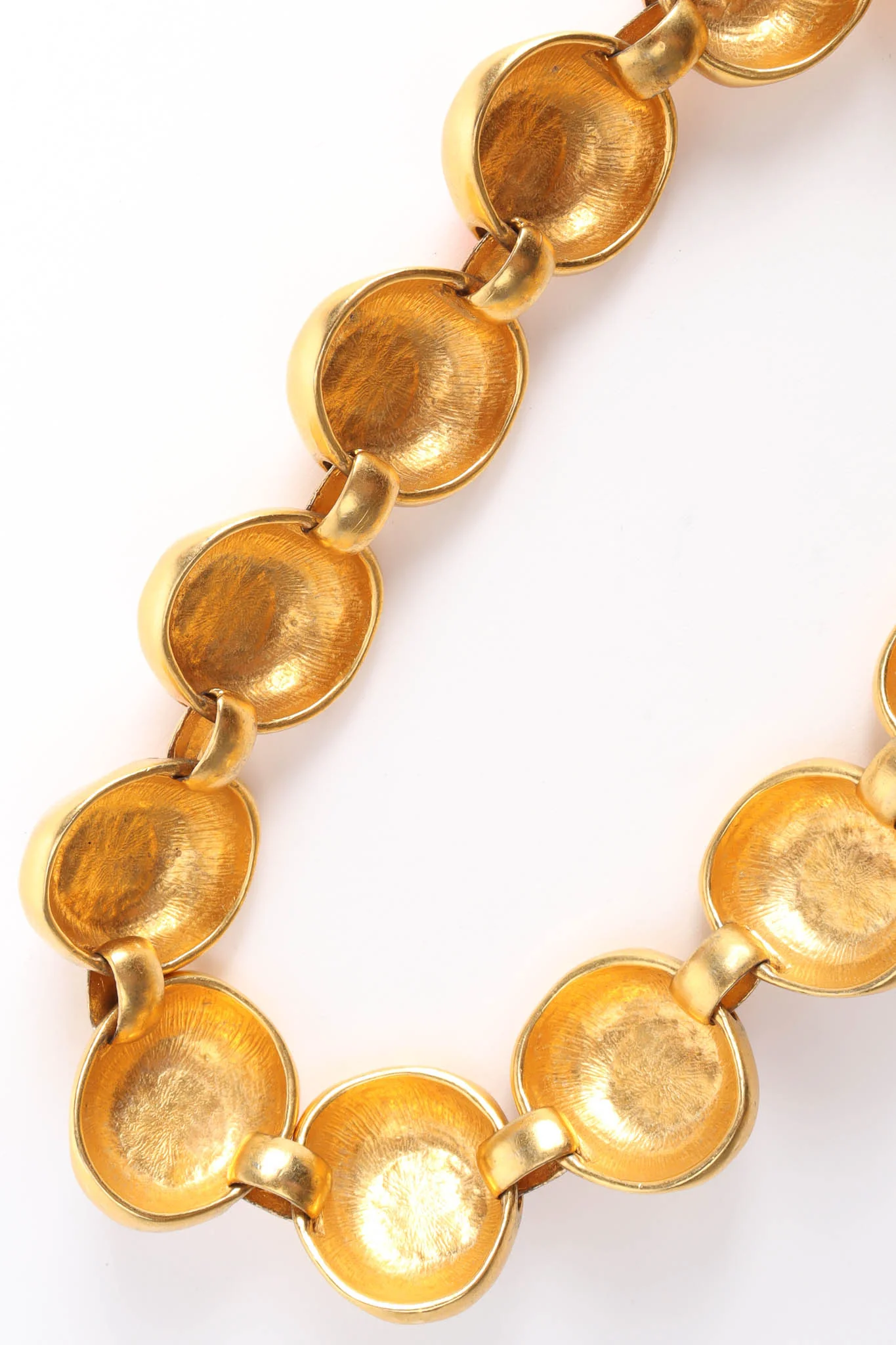 1980s Rock Rhinestone Necklace - Image 8