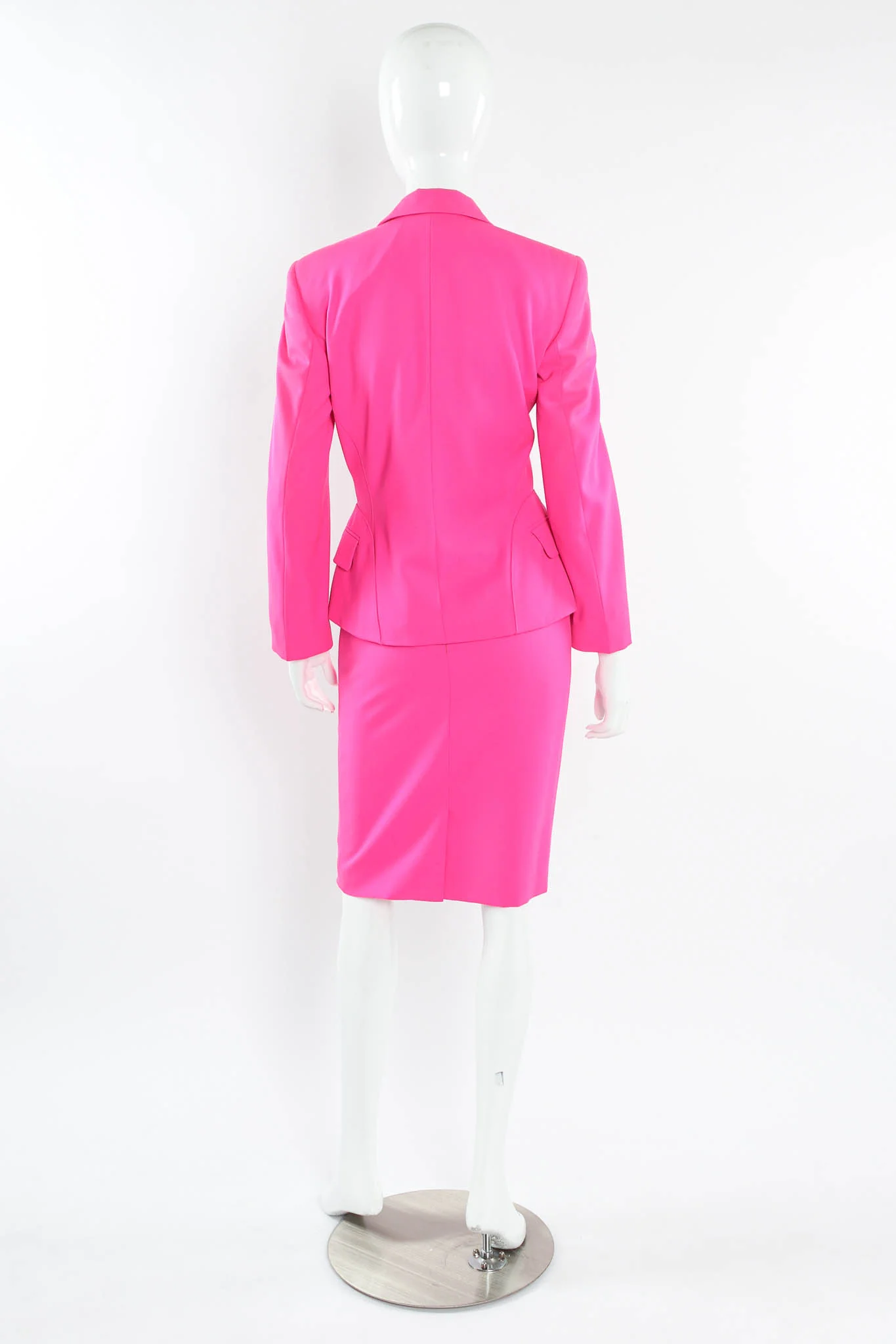 Wool Blazer & Skirt Set - Image 3
