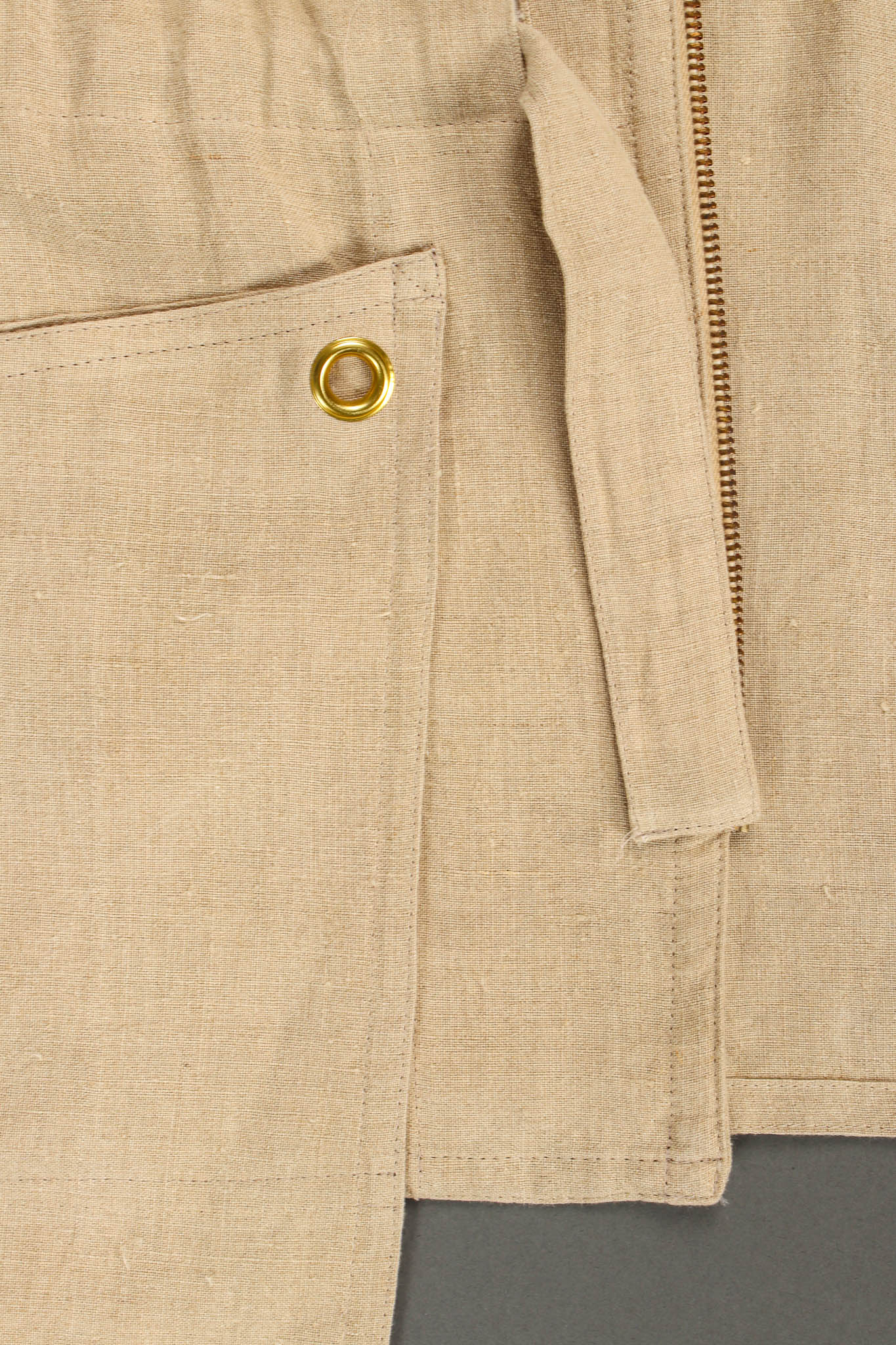 1981 Wolf Duster Linen Vest - Image 12