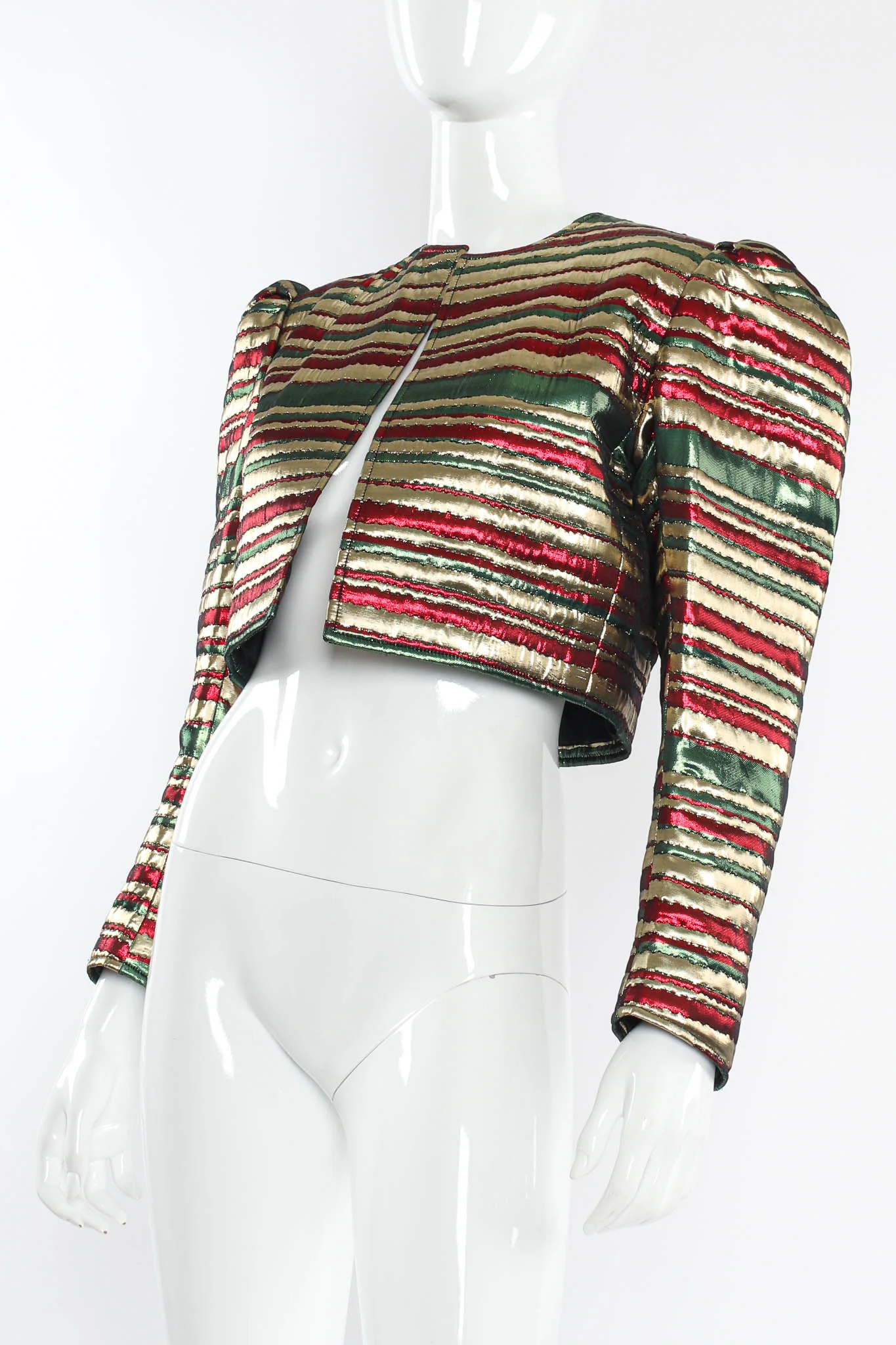 1982 Metallic Striped Jacket - Image 5