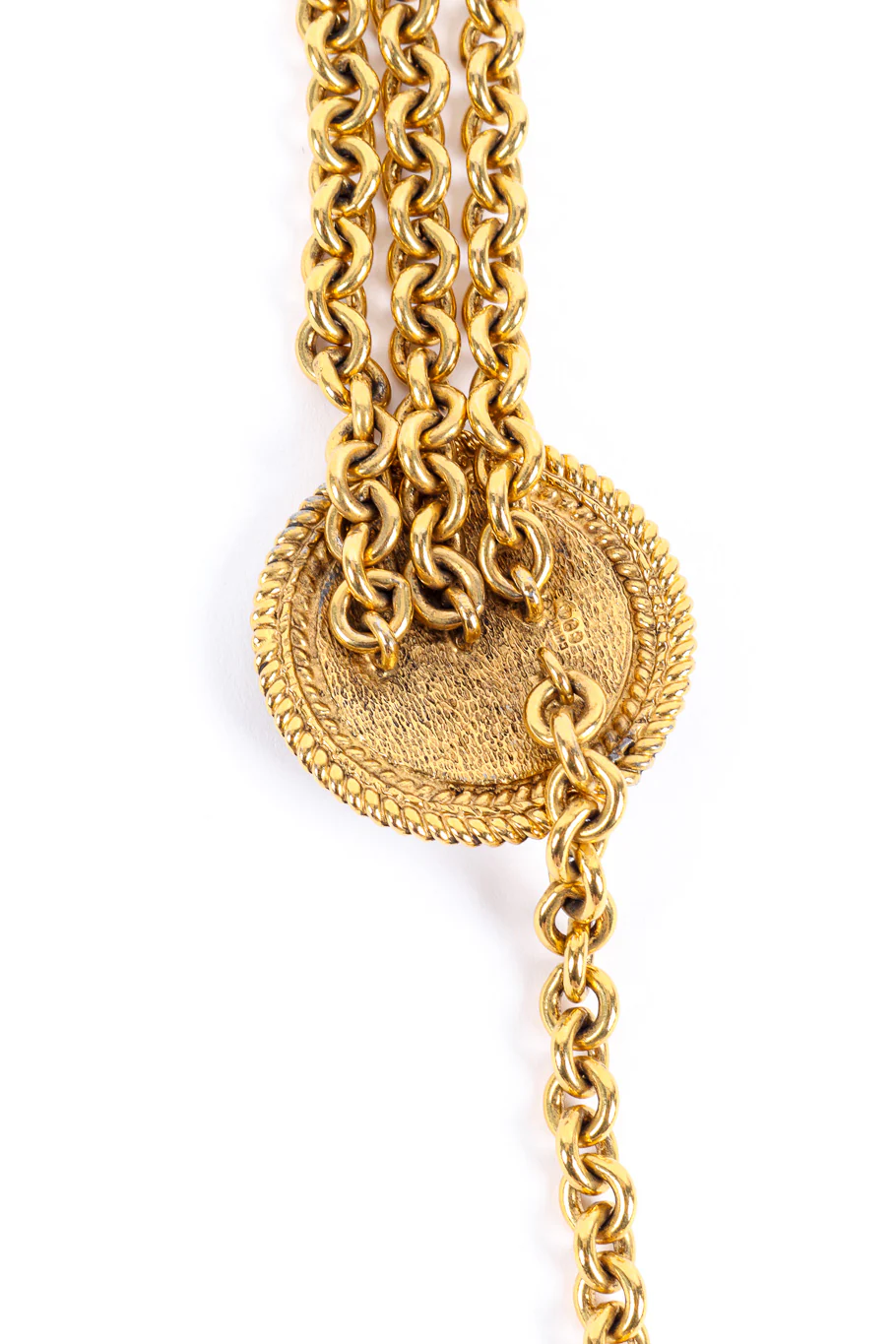 1985 Gripoix Medallion Chain Belt - Image 6
