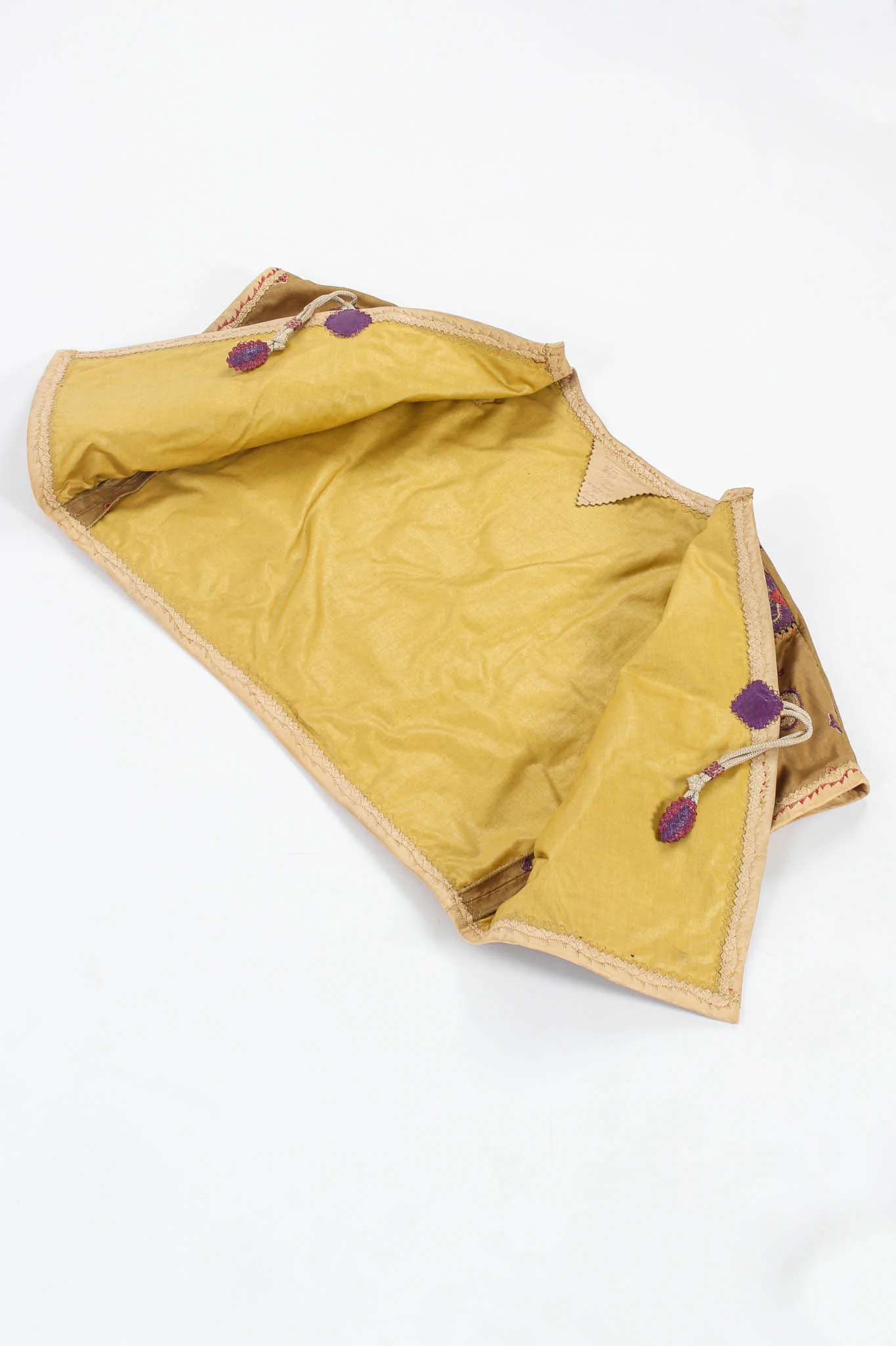 1987 Exotica Leather Patchwork Top - Image 7
