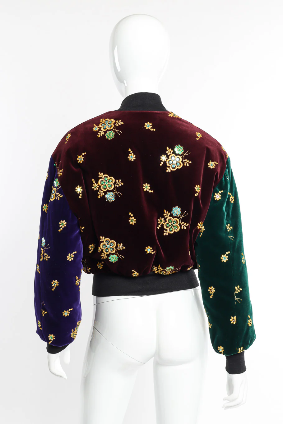 1989 F/W Sequined Velvet Bomber - Image 5