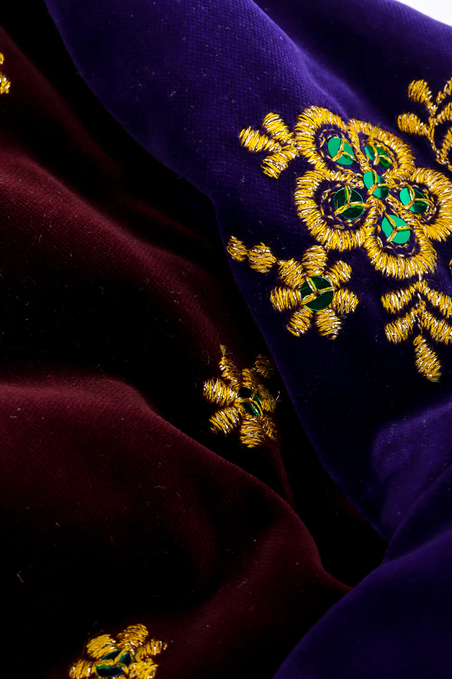 1989 F/W Sequined Velvet Bomber - Image 7