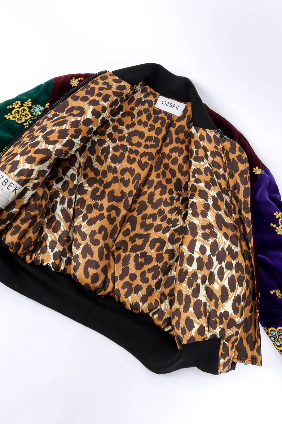 1989 F/W Sequined Velvet Bomber - Image 8