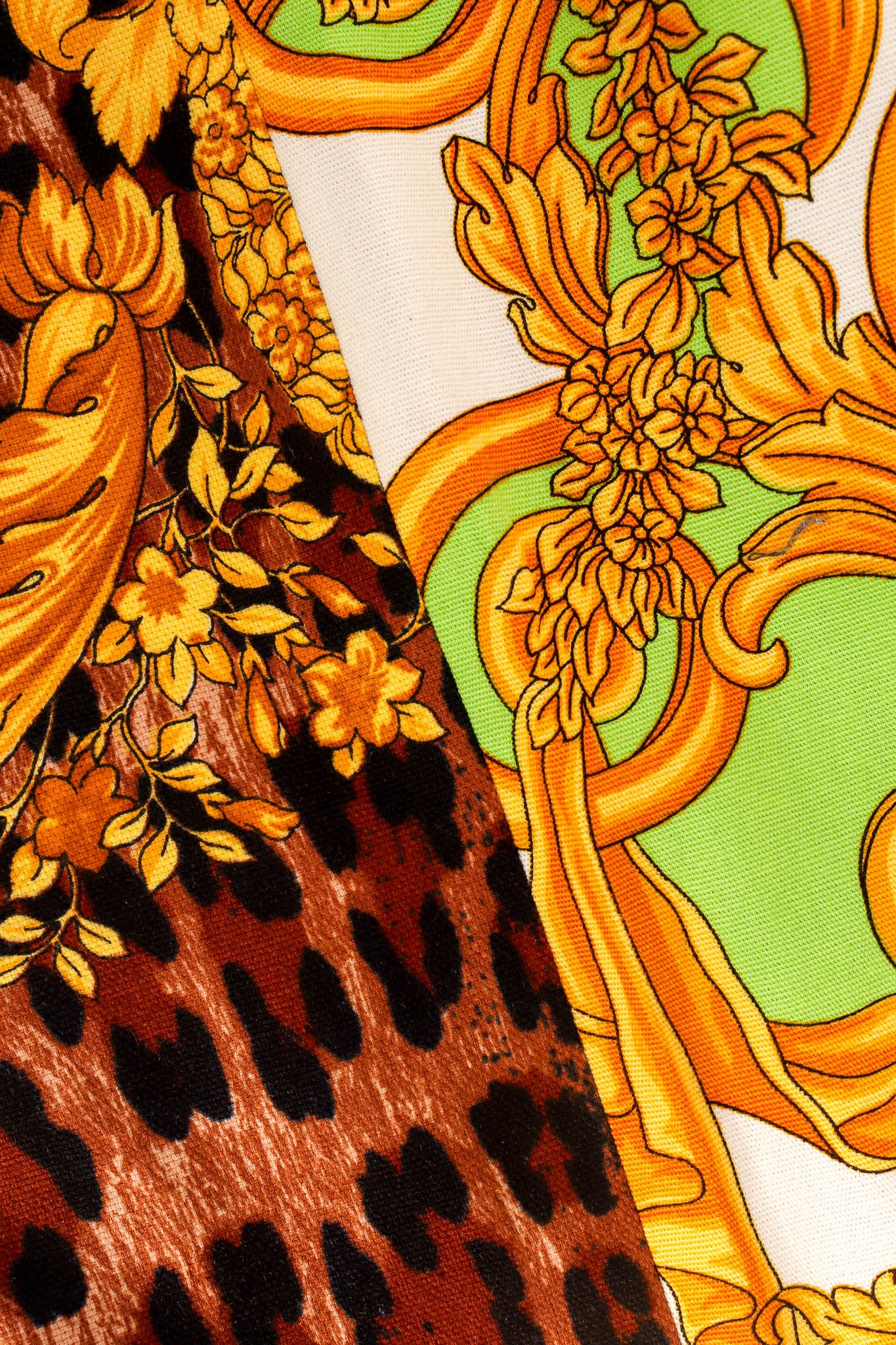 1990s Baroque Patchwork Print Pant - Image 11