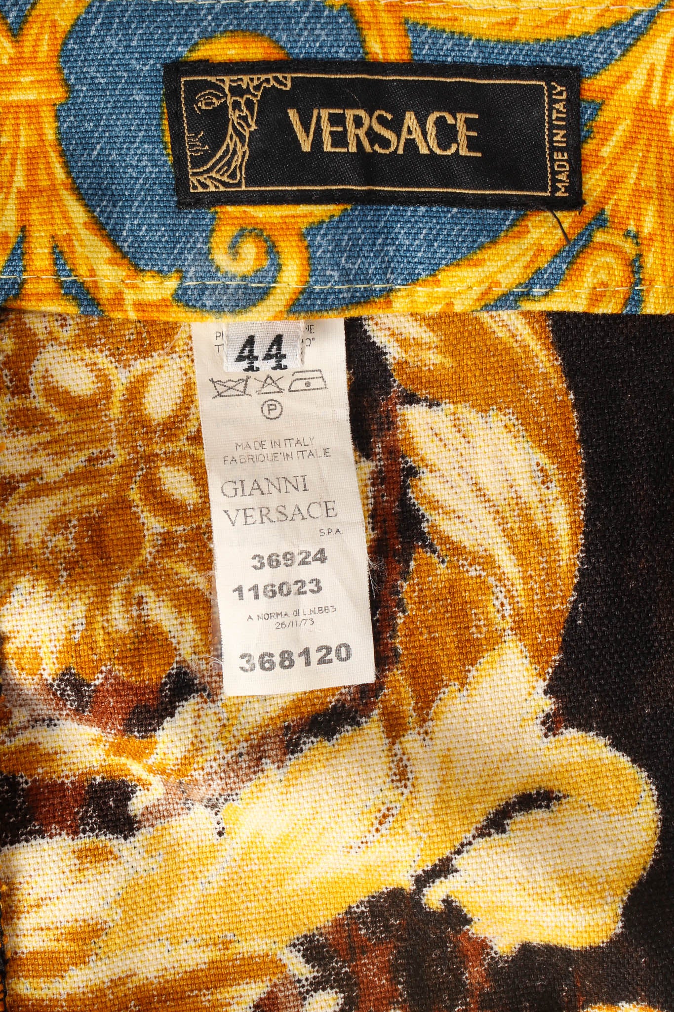 1990s Baroque Patchwork Print Pant - Image 12