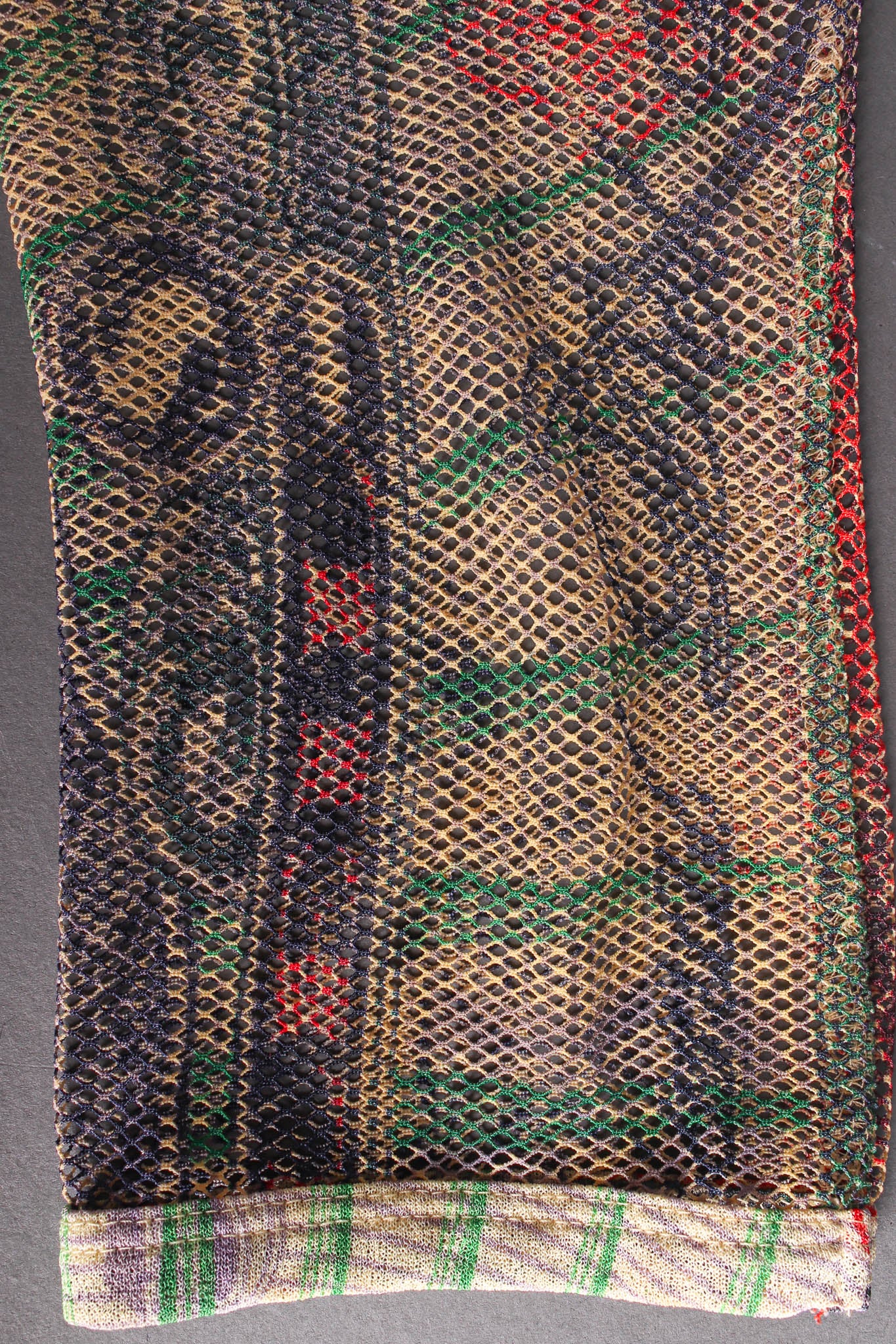 1990s Soleil Currency Mesh Dress - Image 7