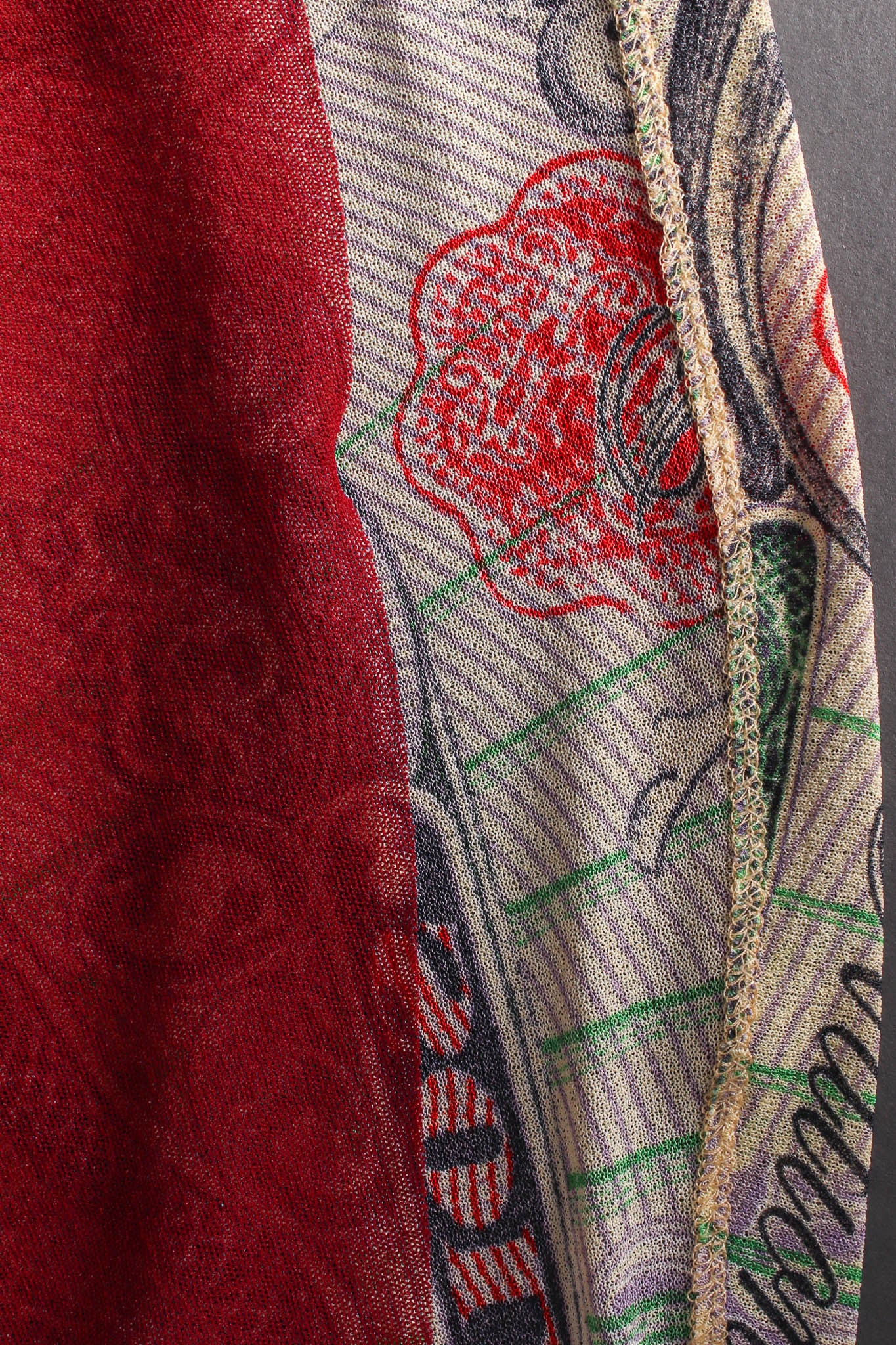 1990s Soleil Currency Mesh Dress - Image 9
