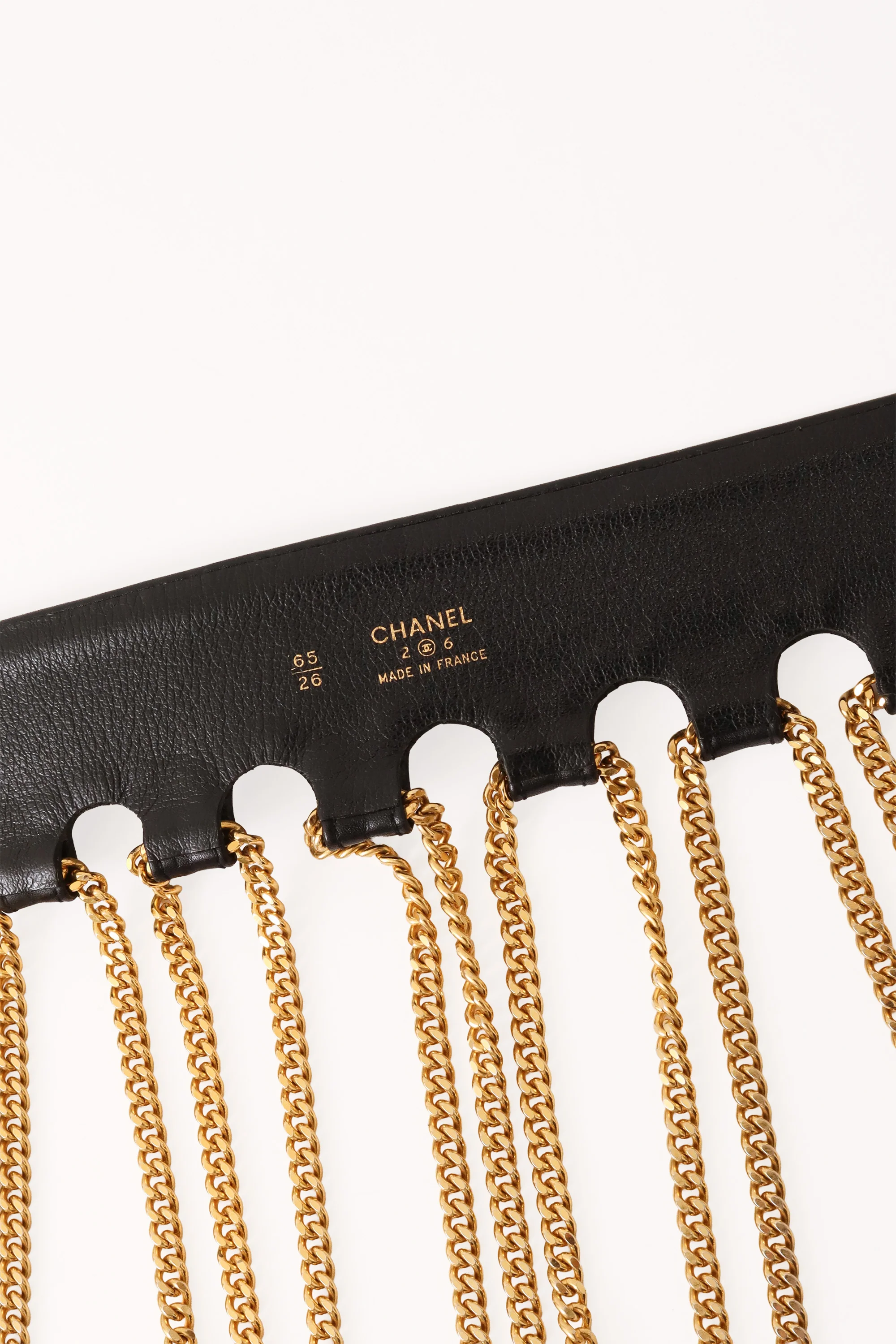1991 F/W Chain Drape Belt - Image 6