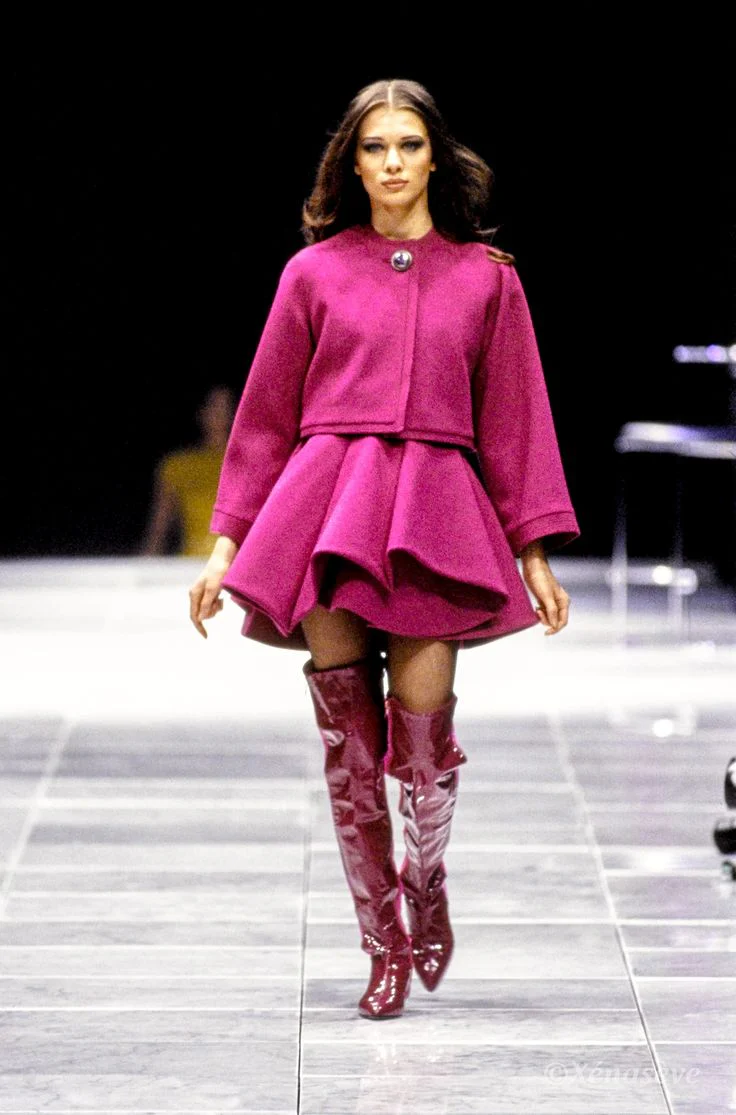 1991 F/W Cropped Wool Jacket - Image 2