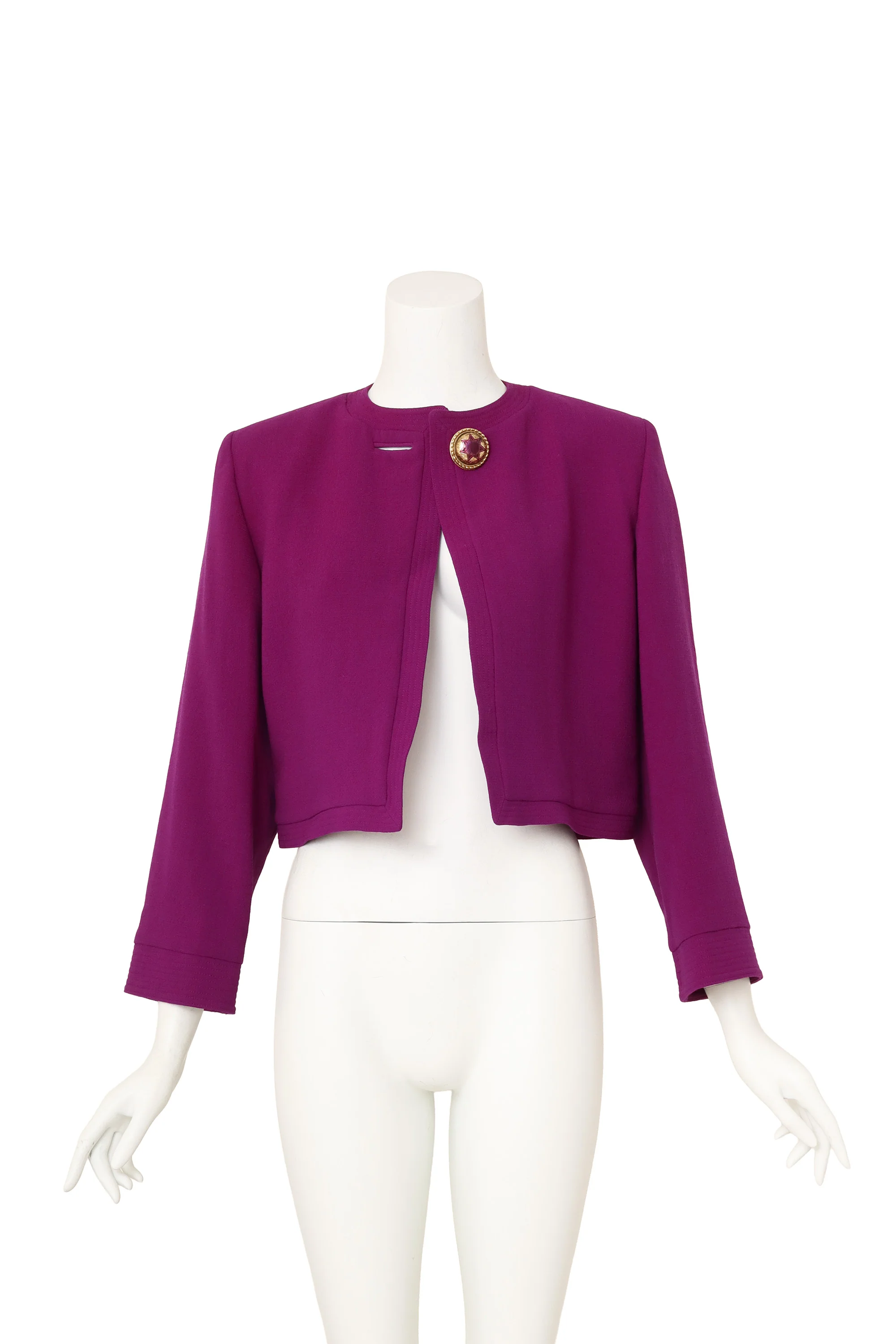1991 F/W Cropped Wool Jacket - Image 3