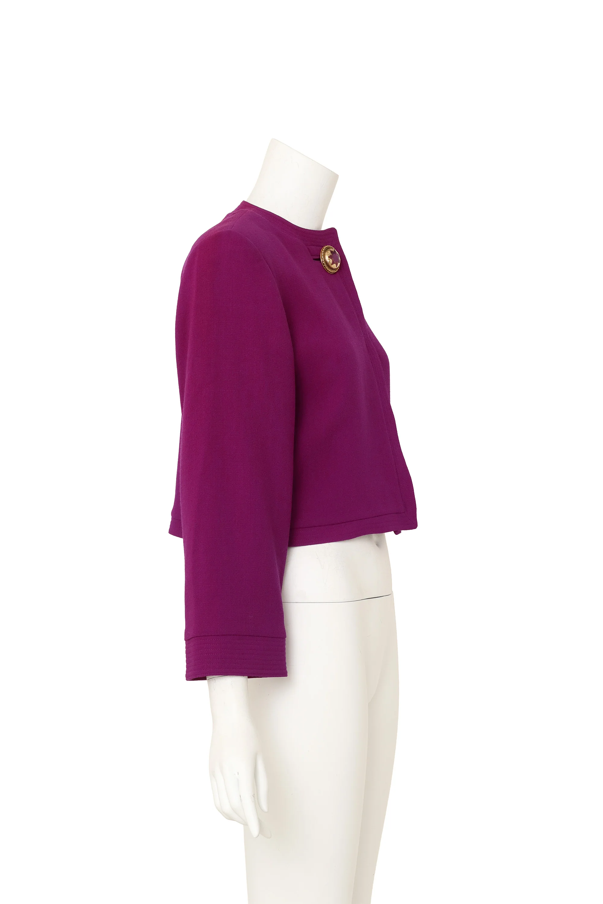1991 F/W Cropped Wool Jacket - Image 4