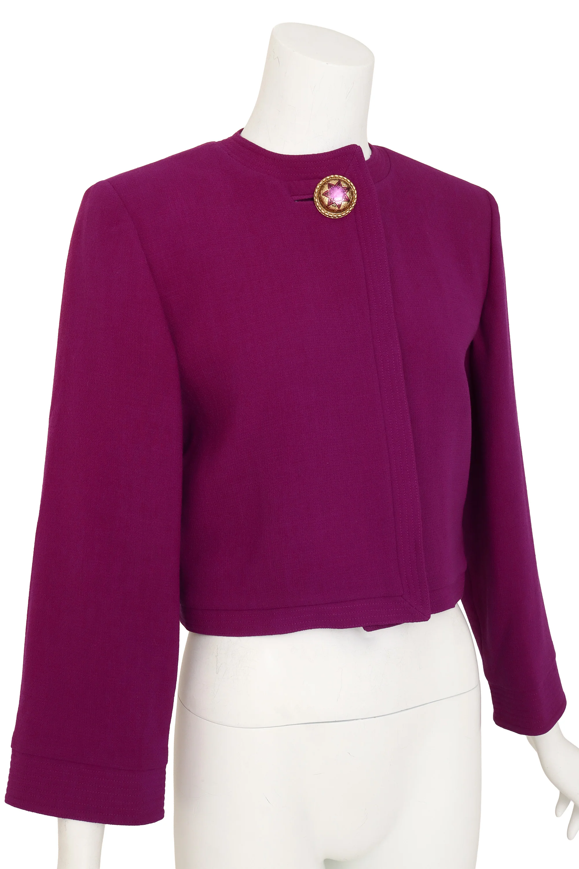 1991 F/W Cropped Wool Jacket - Image 6