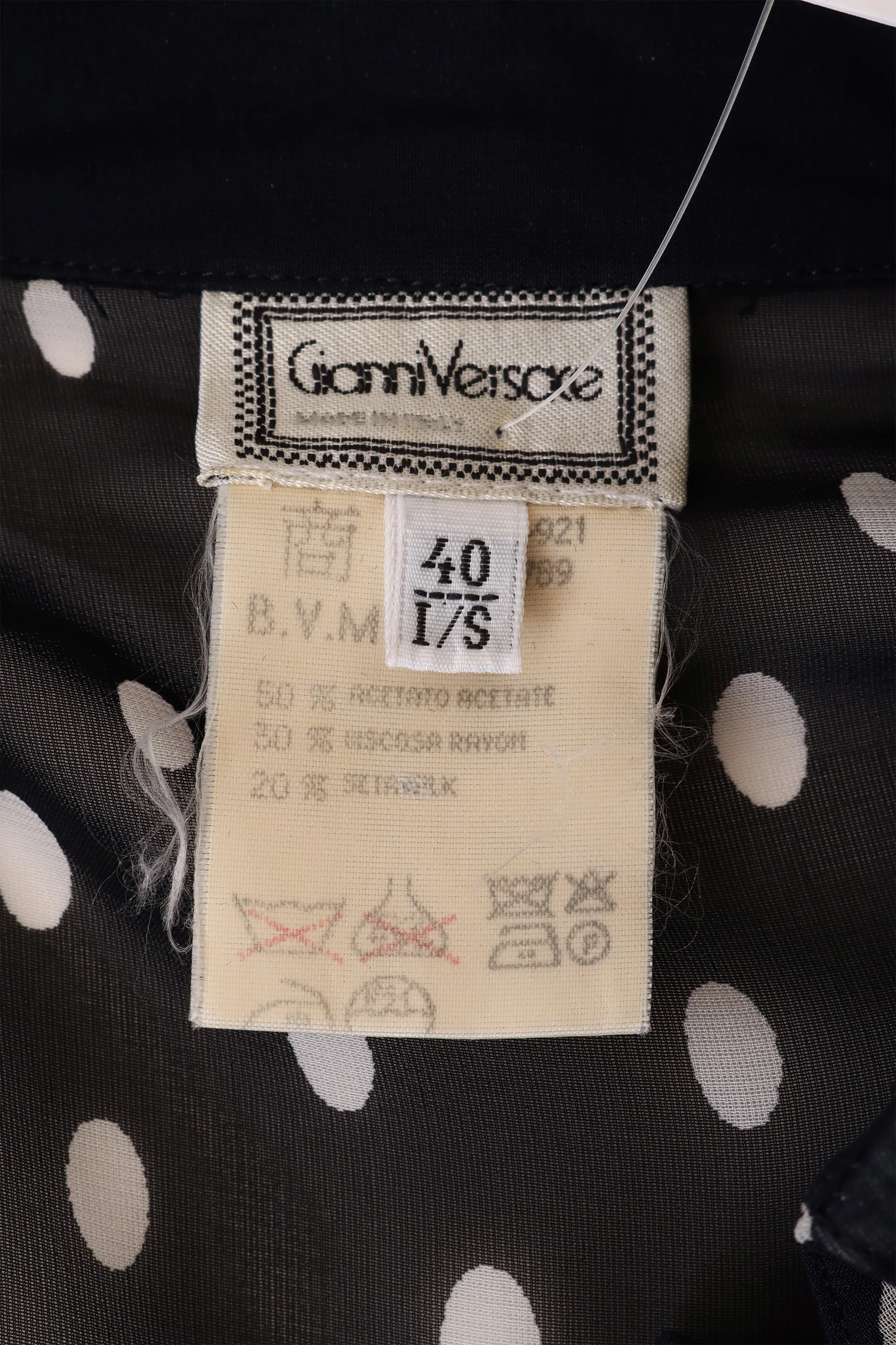 1993 S/S Dot Cardigan Dress - Image 7