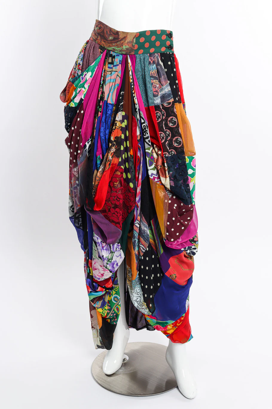 1993 S/S Patchwork Bubble Skirt