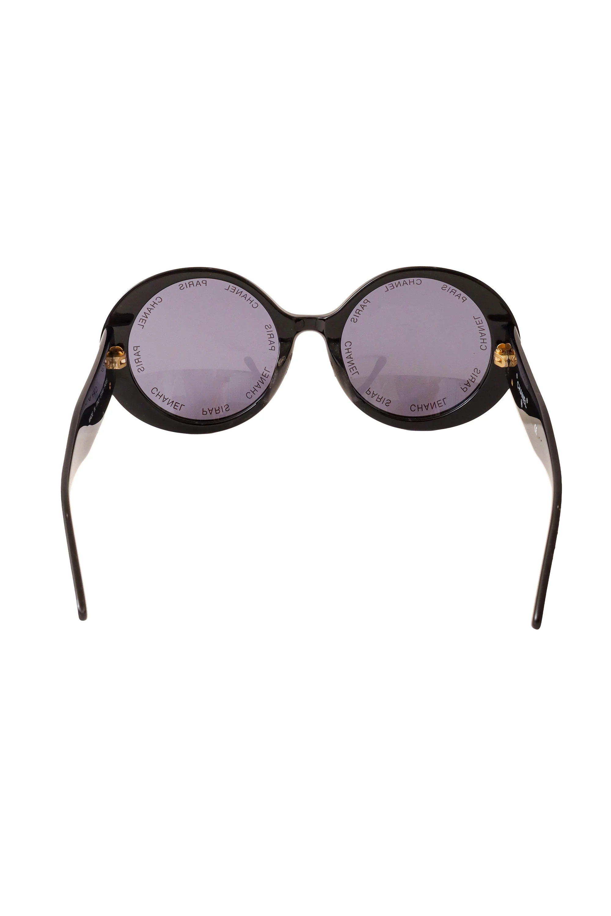 1993 S/S XL Round Logo Script Sunglasses - Image 7