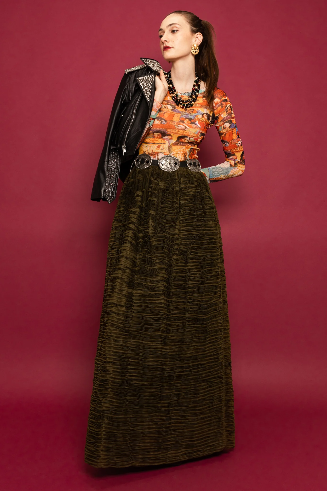 1994 Bollywood Mesh Top - Image 3