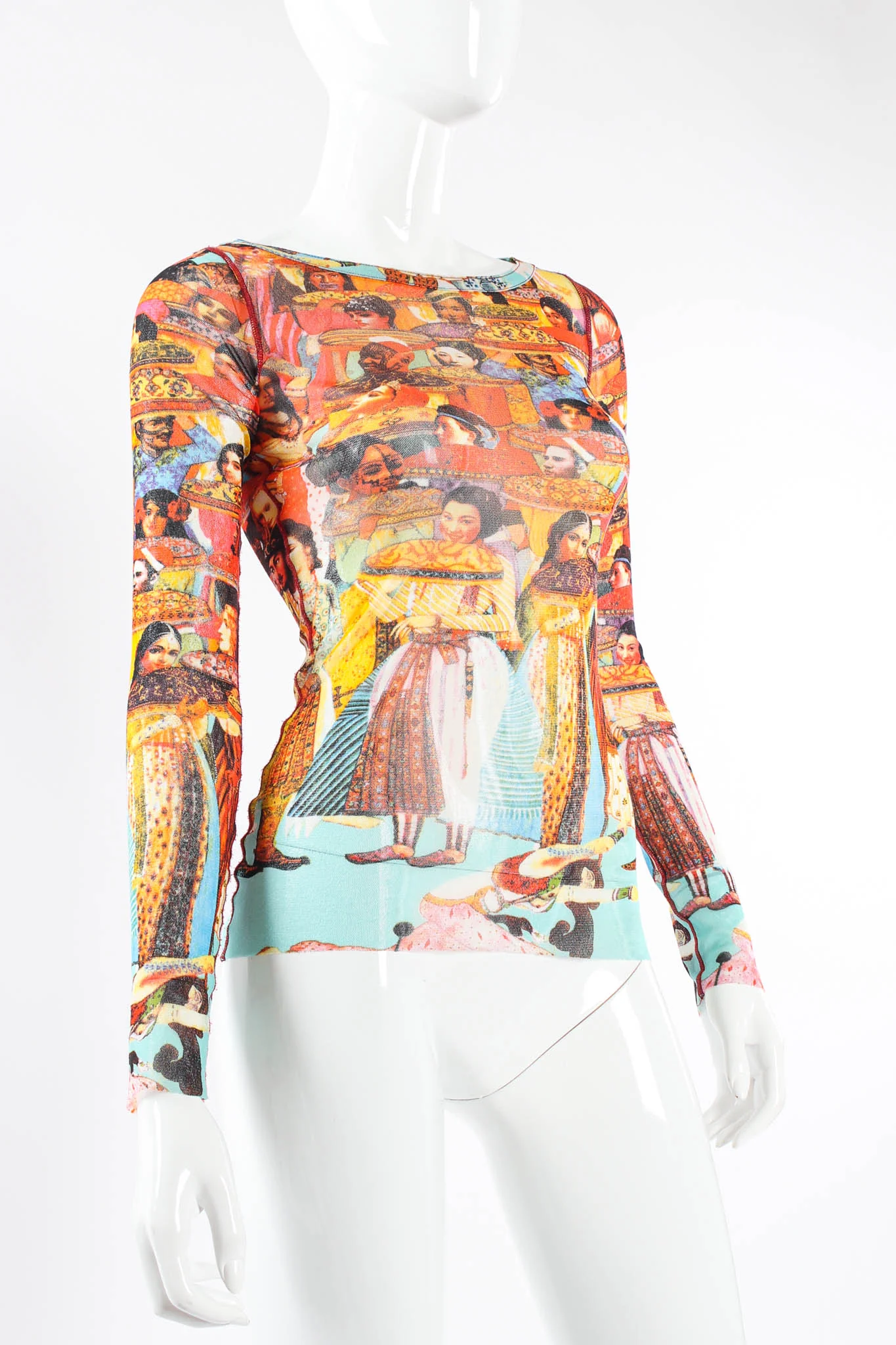 1994 Bollywood Mesh Top - Image 6