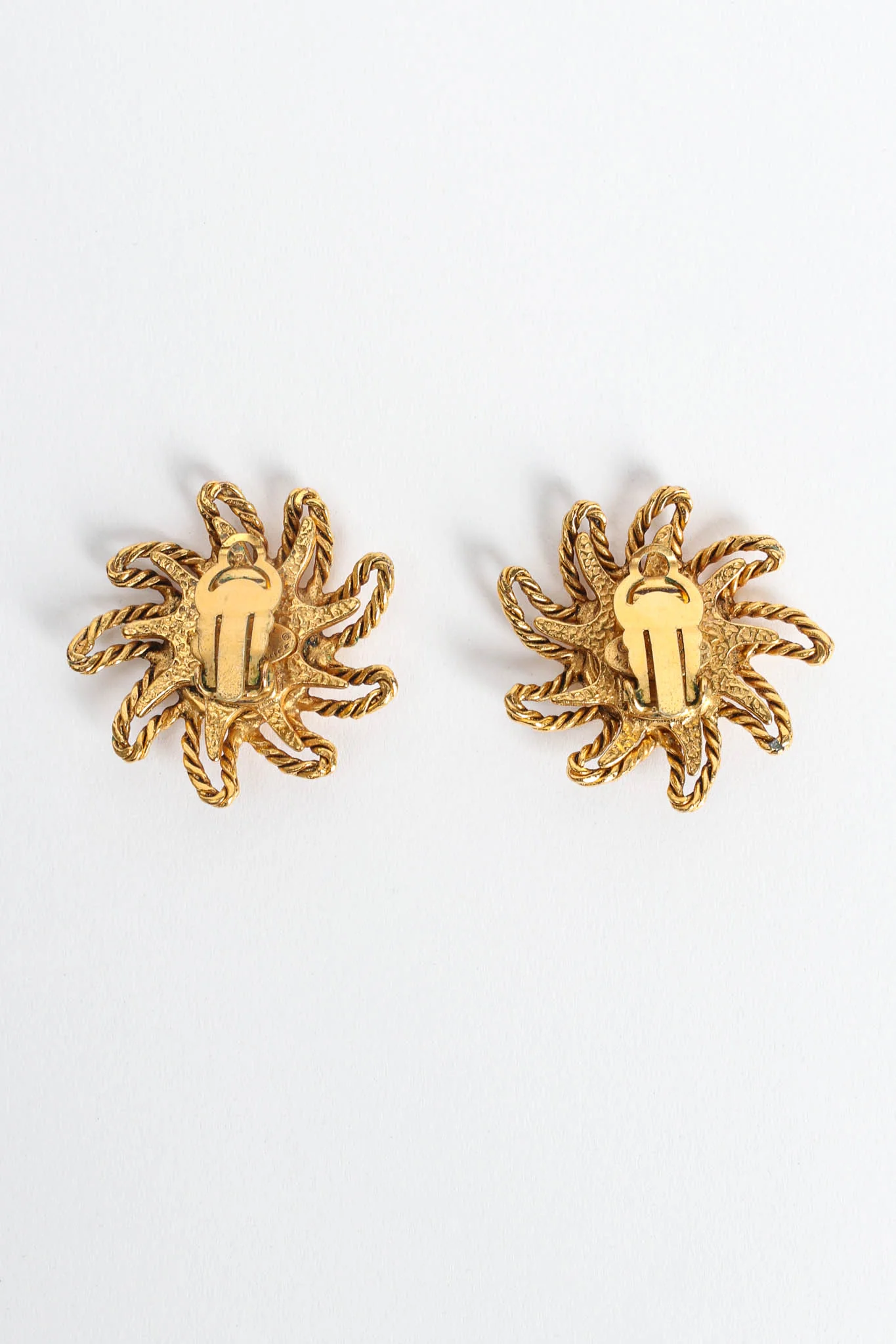 1994A Sun CC Logo Earrings - Image 5