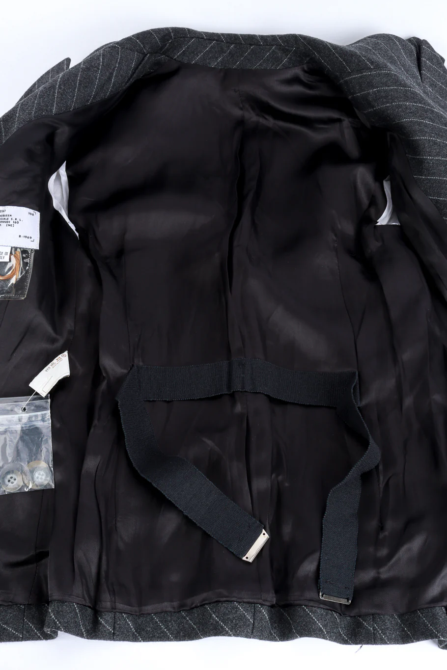 1996 F/W 'Dante' Double Lapel Pinstripe Blazer - Image 5