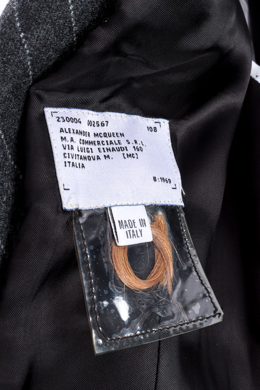 1996 F/W 'Dante' Double Lapel Pinstripe Blazer - Image 6