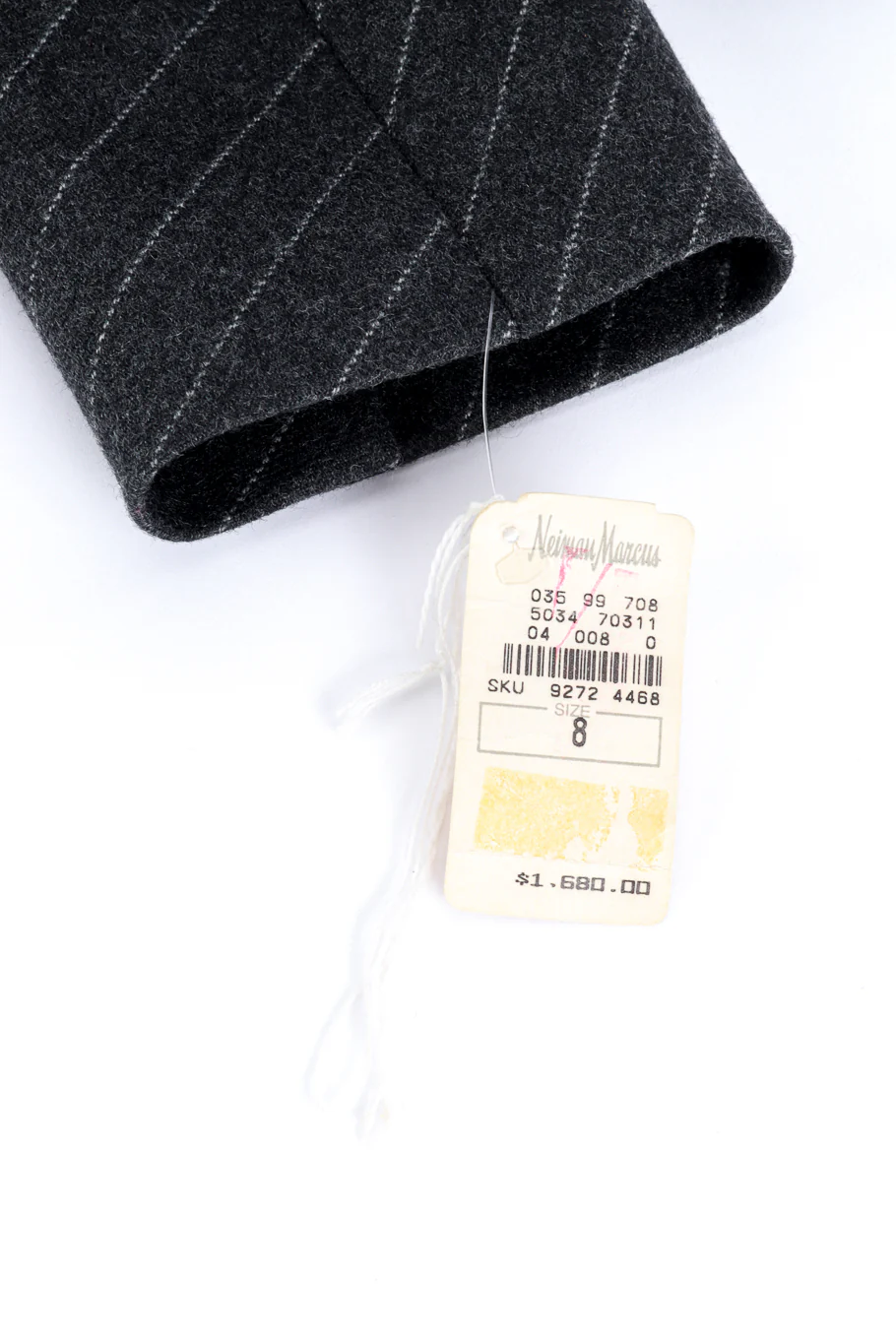 1996 F/W 'Dante' Double Lapel Pinstripe Blazer - Image 8