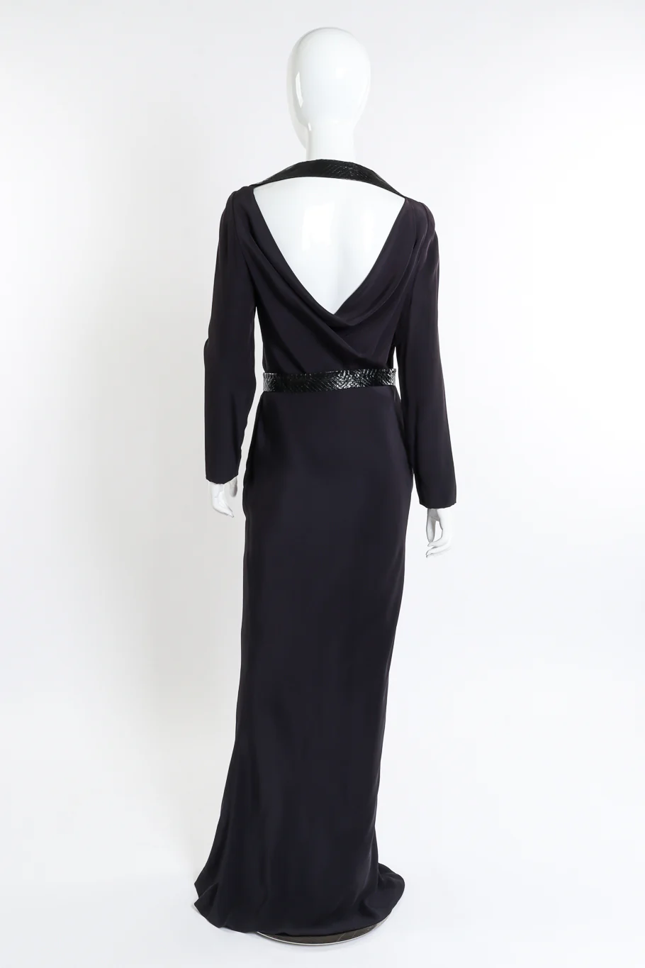 1996 F/W Python Trim Gown - Image 4