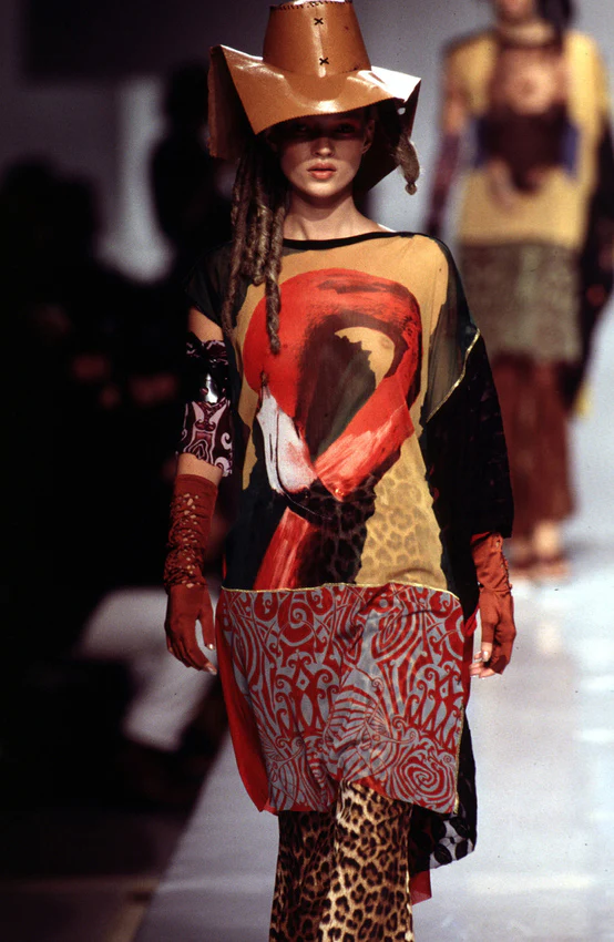 1996 S/S Mesh Flamingo Vest - Image 2