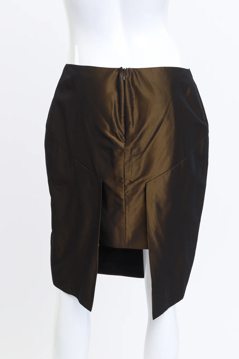 1997 S/S Taffeta Cutaway Jacket & Skirt Set - Image 12