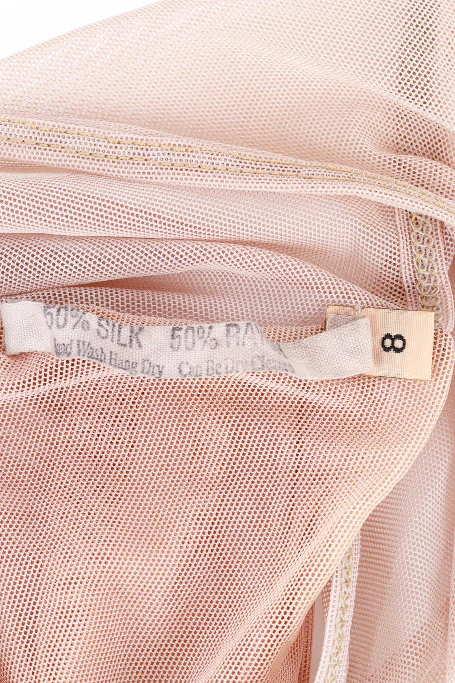 1999 S/S Asymmetric Sleeveless Mesh Top - Image 9