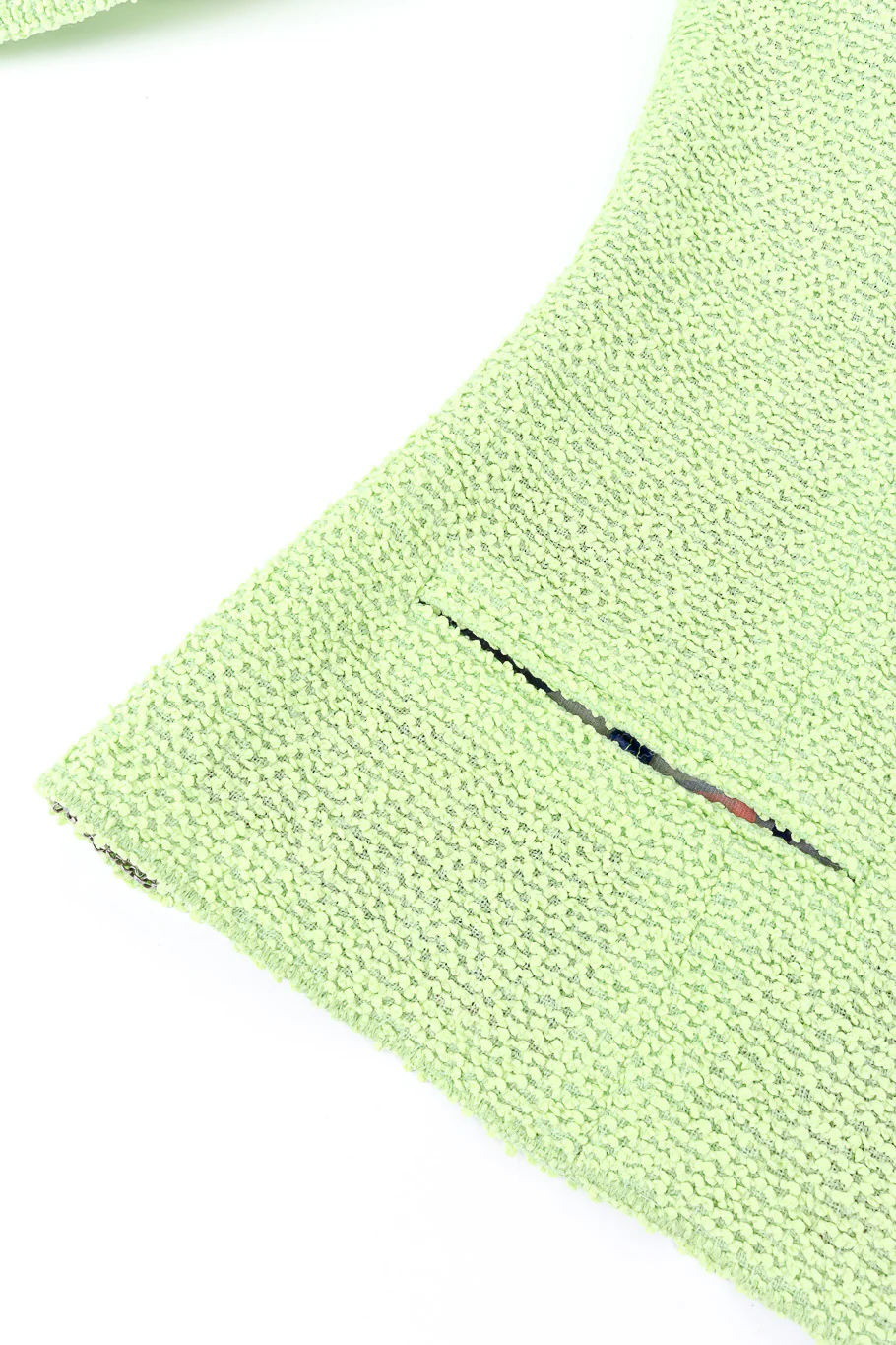 2000 S/S Boucle Jacket, Tank and Skirt Set - Image 7