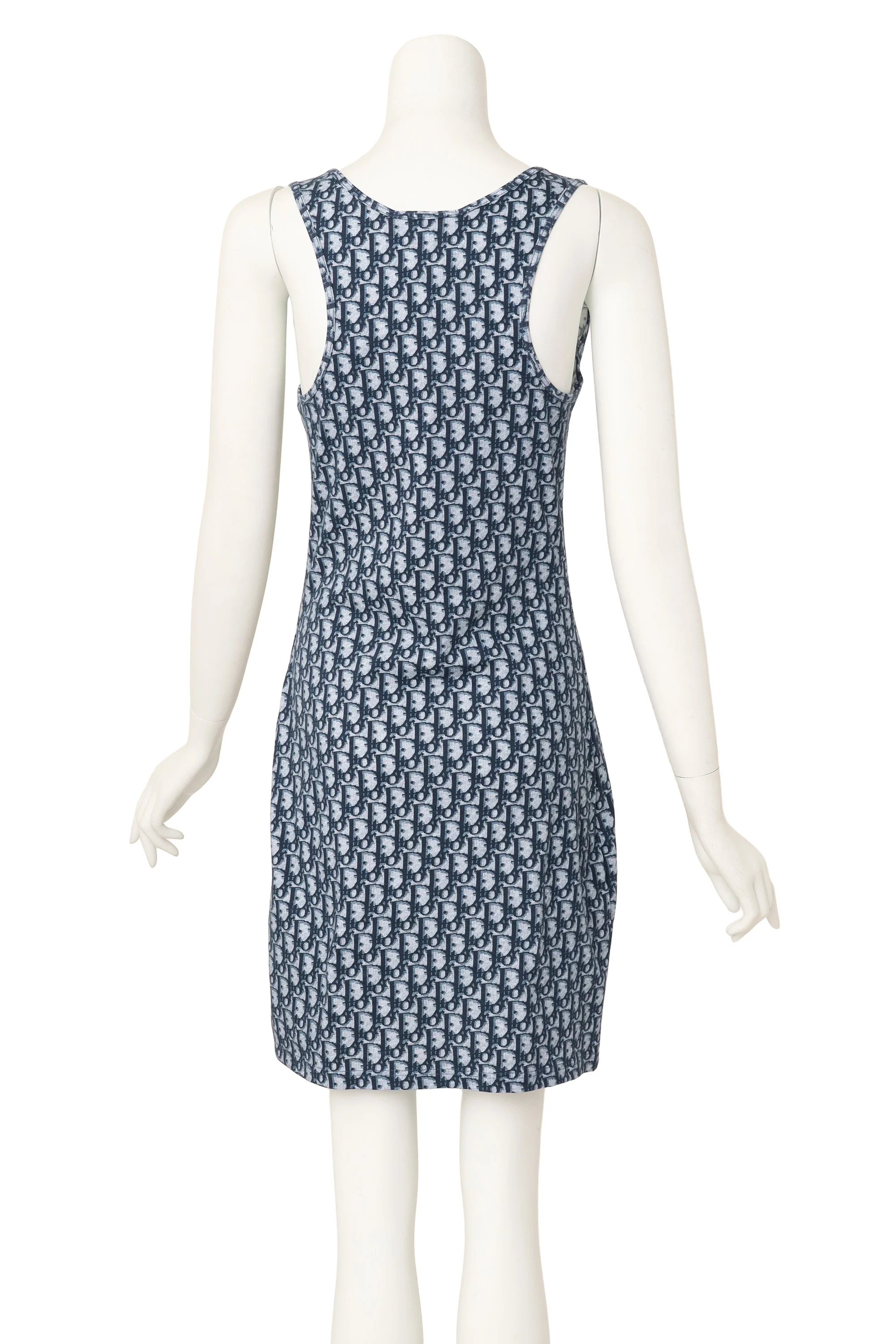 2000s Trotter Logomania Knit Mini Dress - Image 4