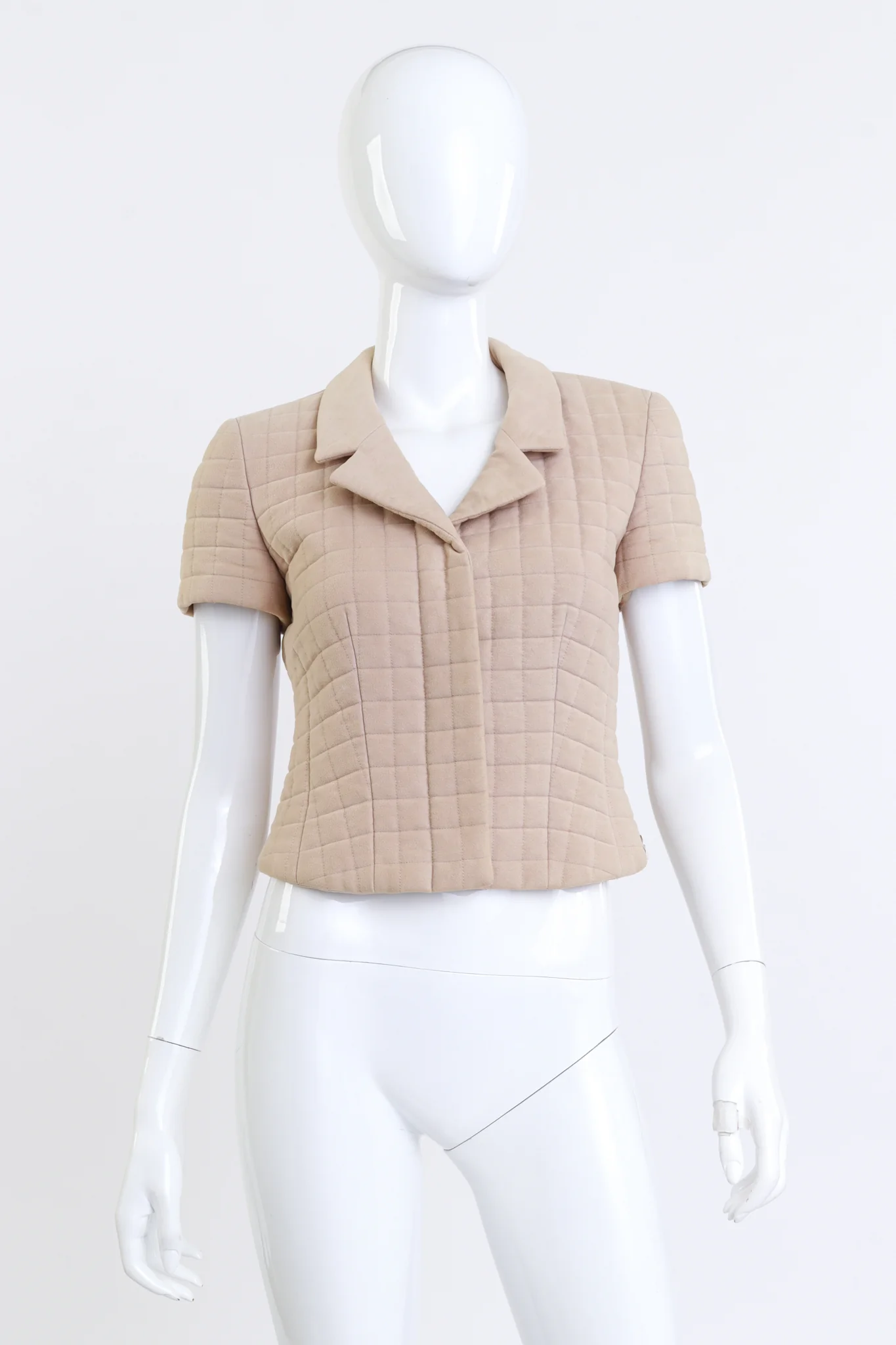 2000T Identification Quilted Shortsleeve Jacket