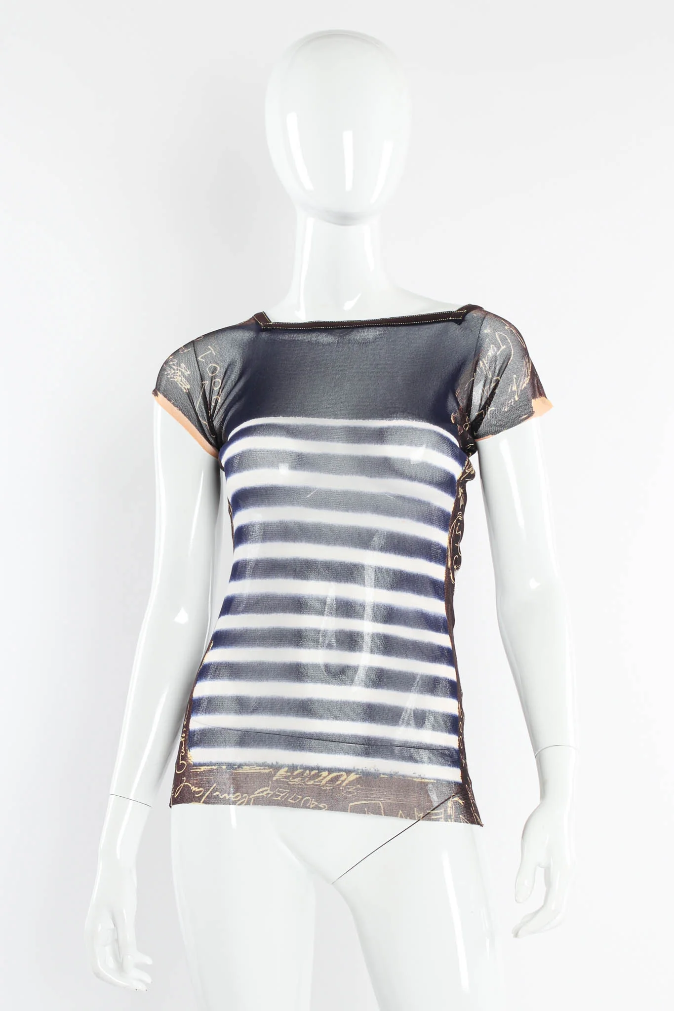 2001 Graffiti Nautical Mesh Tee