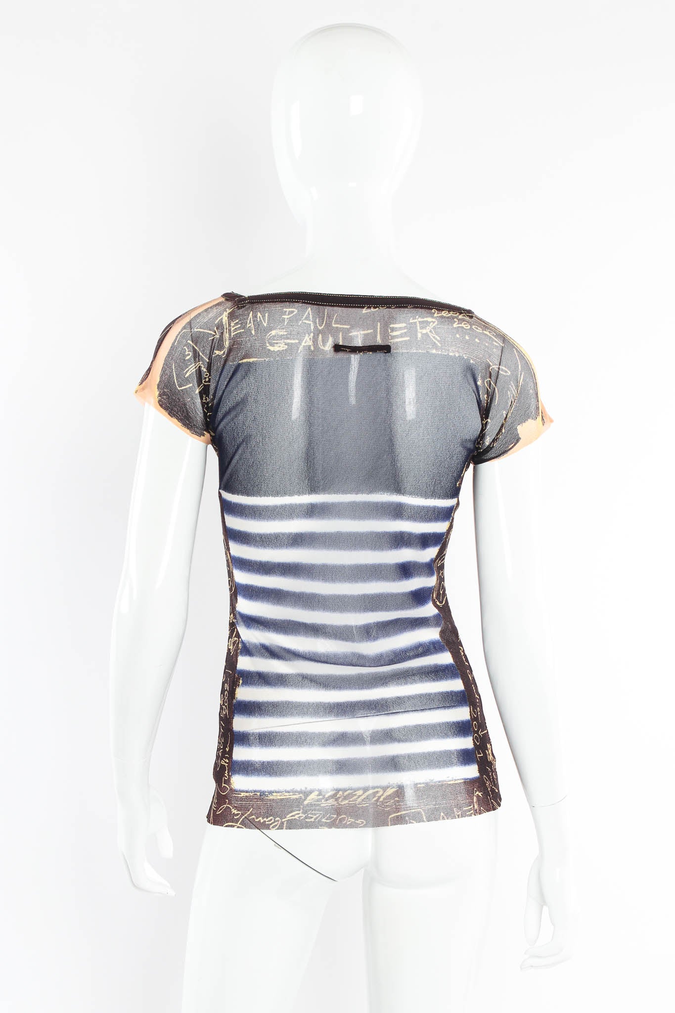 2001 Graffiti Nautical Mesh Tee - Image 2