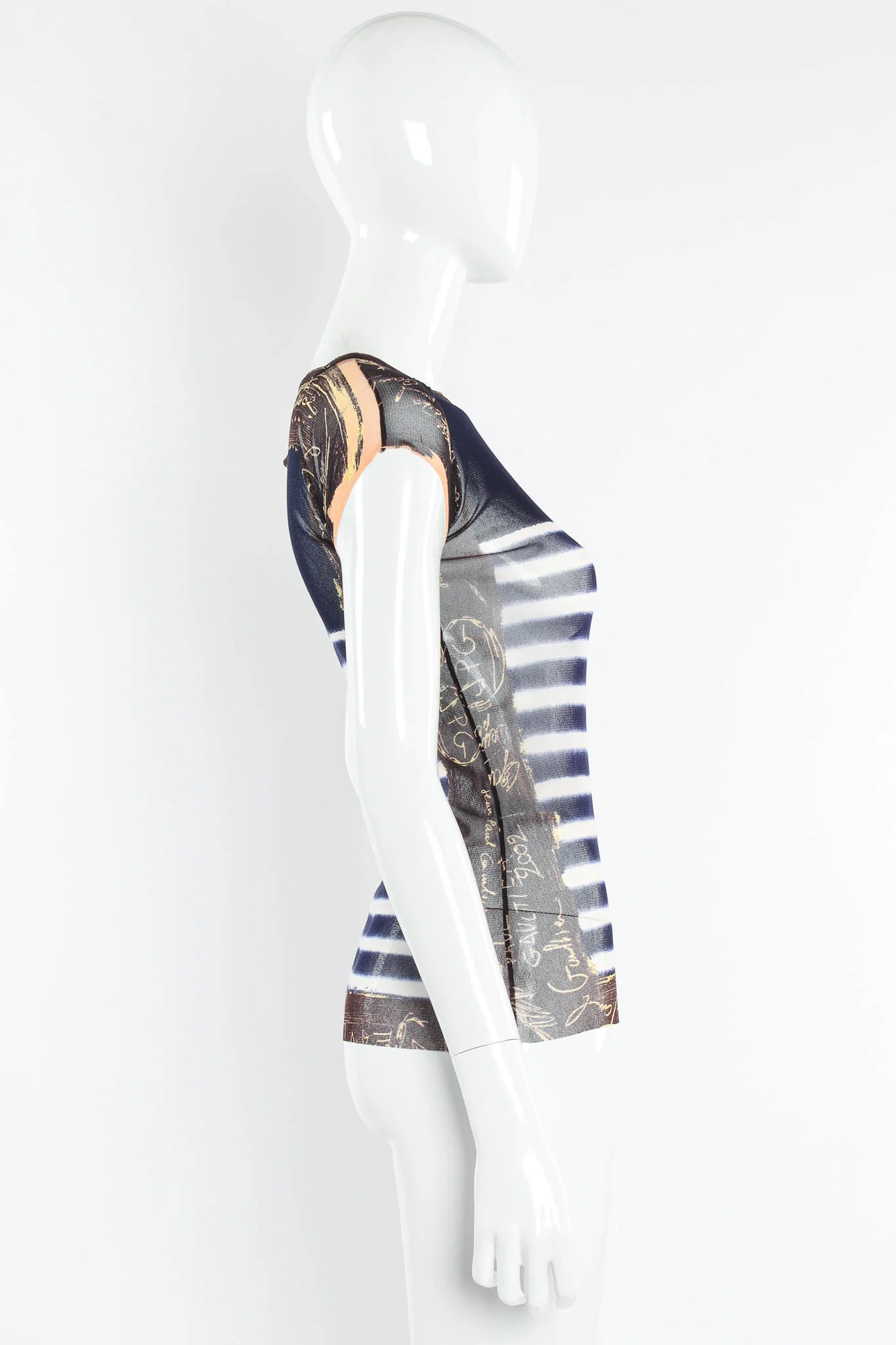 2001 Graffiti Nautical Mesh Tee - Image 3