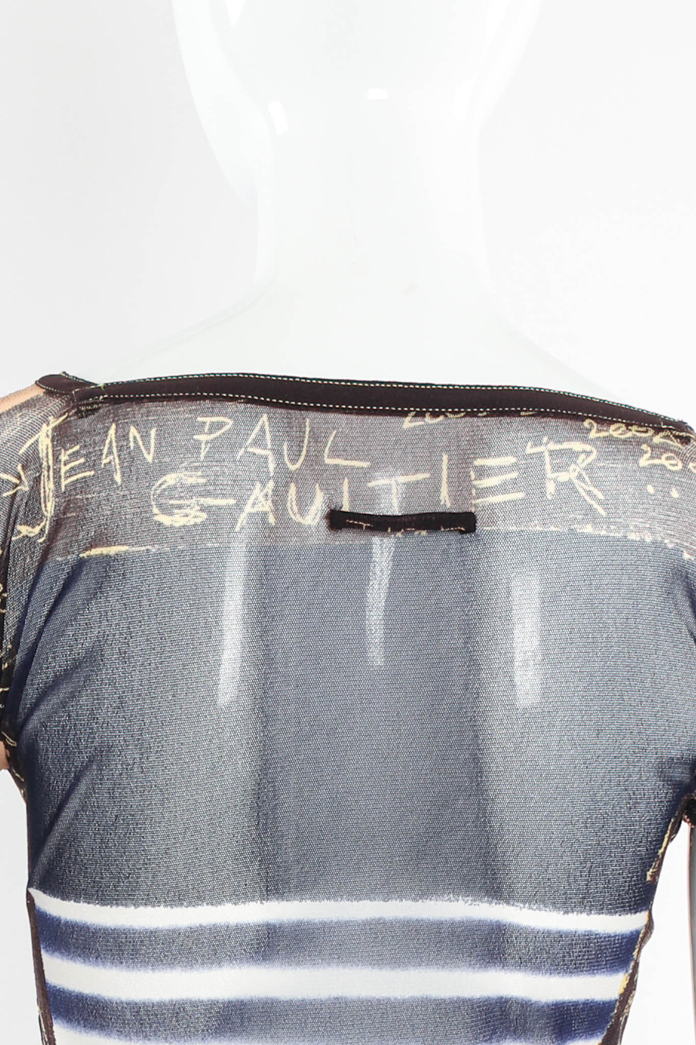 2001 Graffiti Nautical Mesh Tee - Image 5