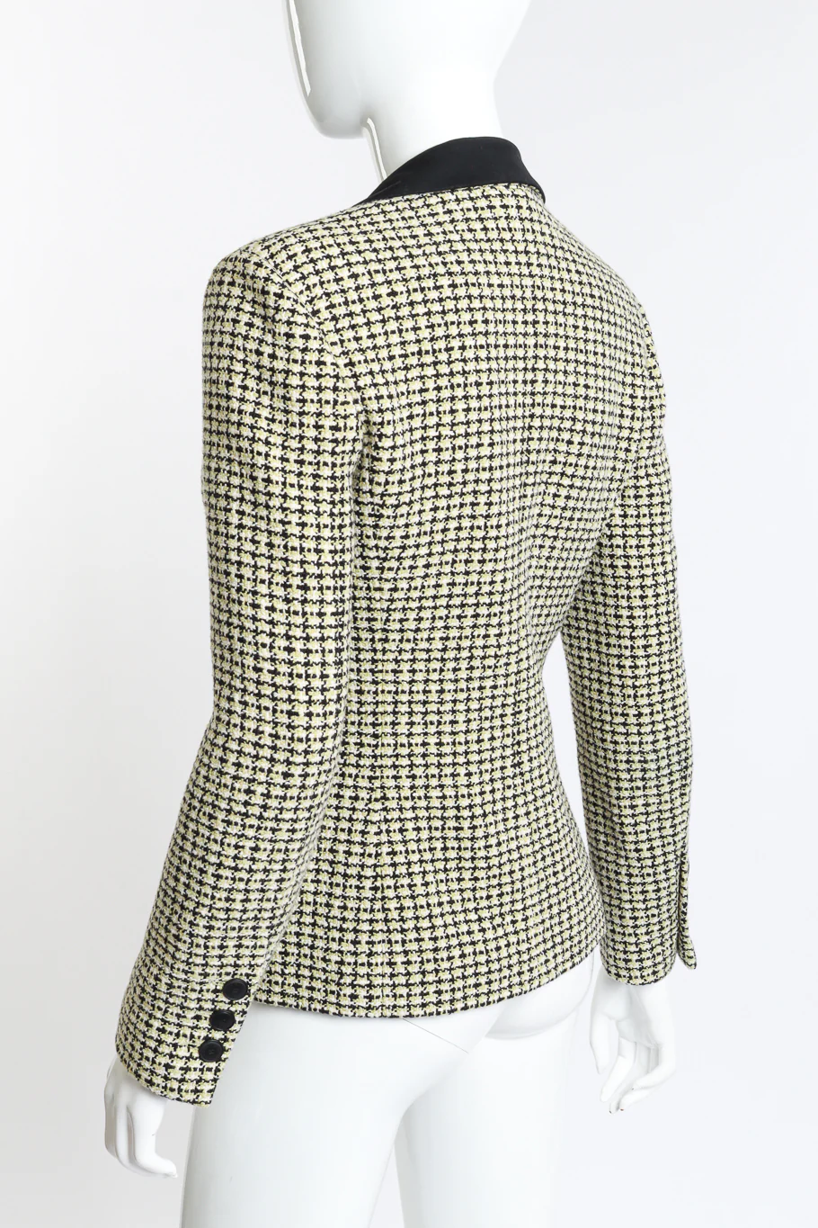2002P Check Tweed Blazer - Image 5