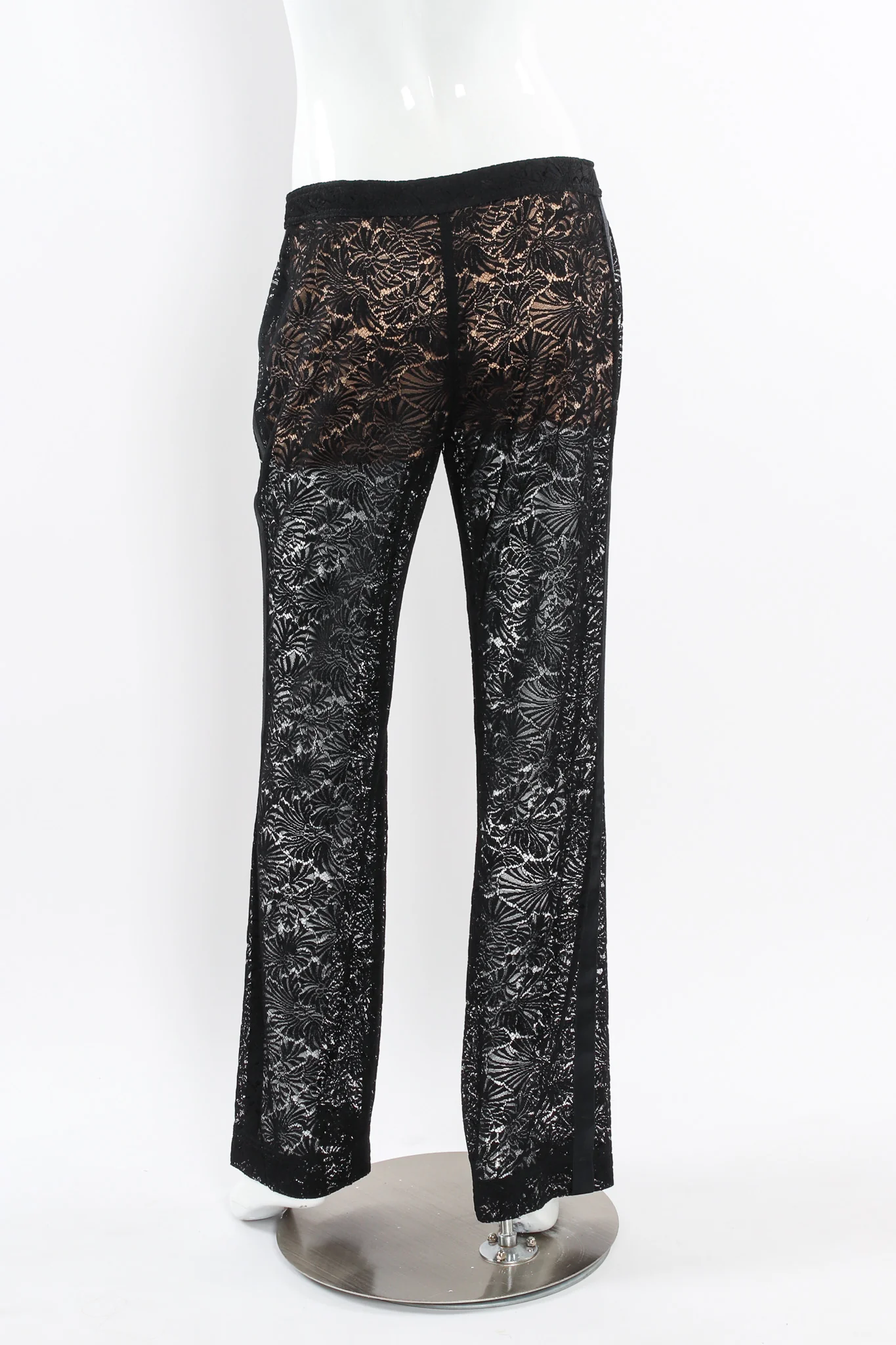 2003A Floral Lace Sheer Pant - Image 2
