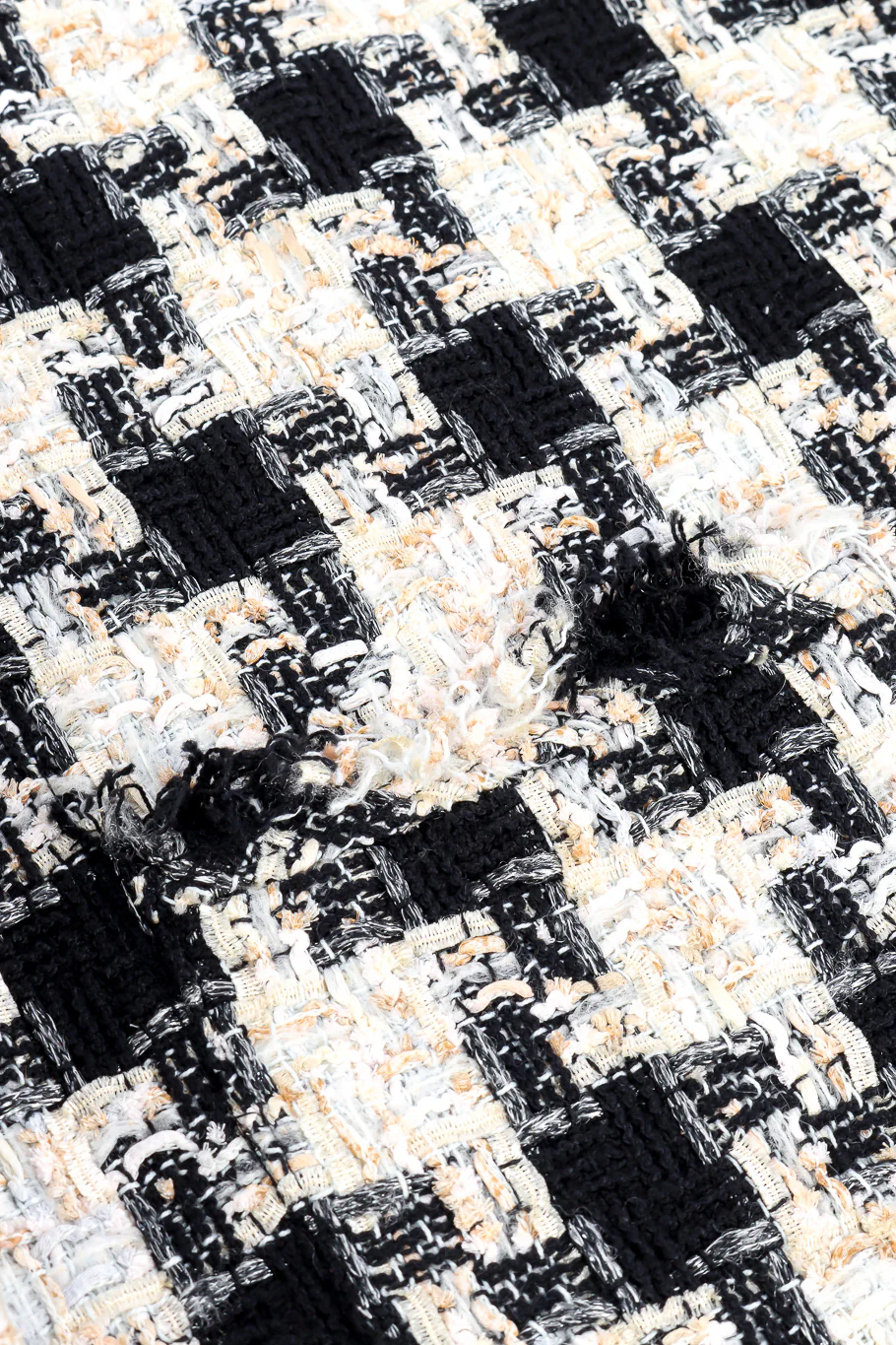 2004 F/W Bouclé Houndstooth Jacket - Image 10