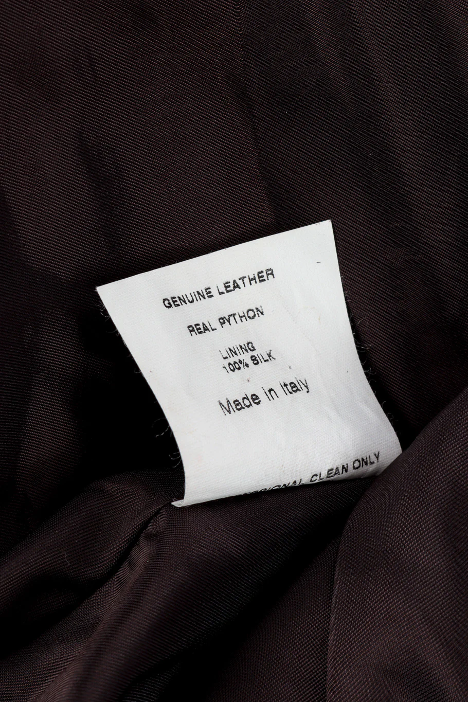 2004 F/W Suede Python Darted Jacket - Image 8