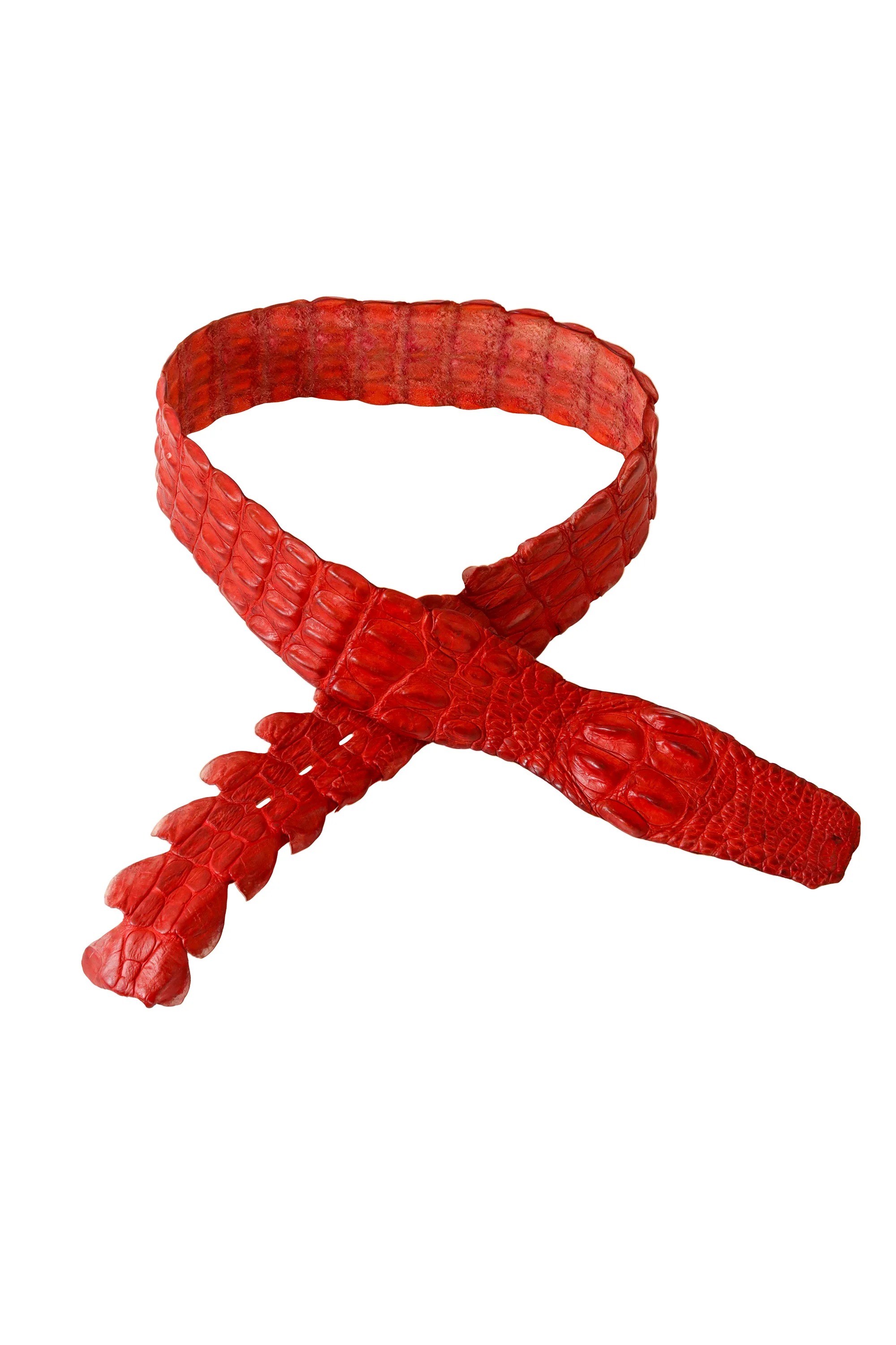 2005 S/S Red Crocodile Belt