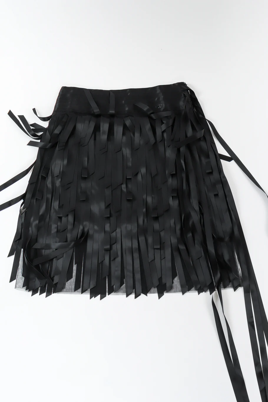 2005A Ribbon Car Wash Silk Skirt - Image 12